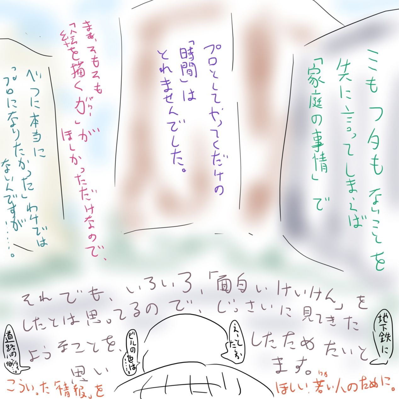 持ち込みしてマンガ雑誌の担当編集がつくまでのはなし。 サンプル3ページ目