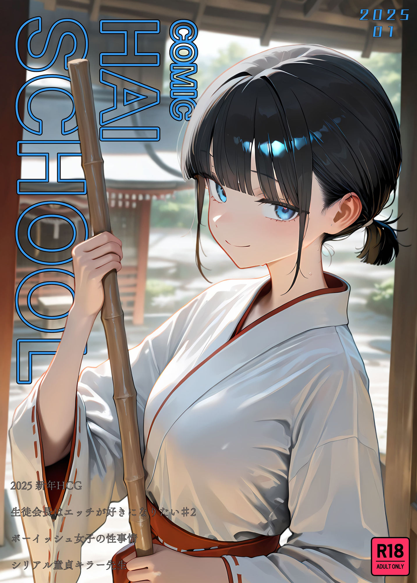 COMIC HAI SCHOOL No.2 -2025.01- サンプル1ページ目