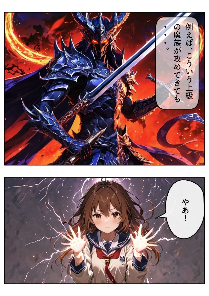 科学と魔力のシャッフル！ サンプル2ページ目