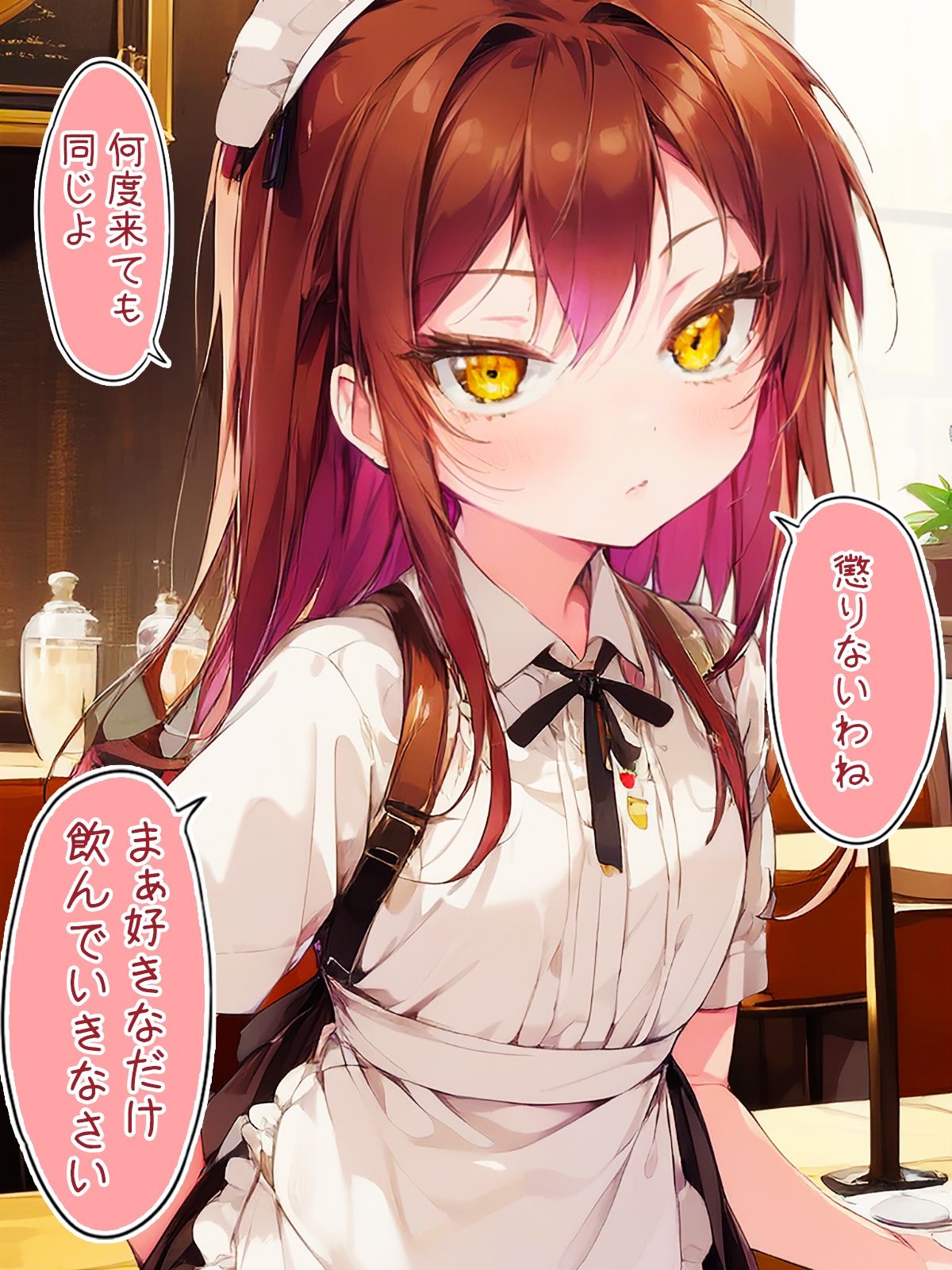 毎日キレながらパンツを見せてくれるカフェ店員 サンプル3ページ目