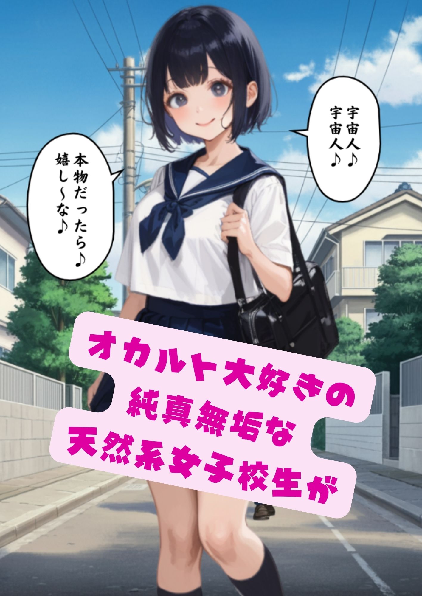 チョメチョメしちゃったよ 宇宙人おじさんと サンプル1ページ目