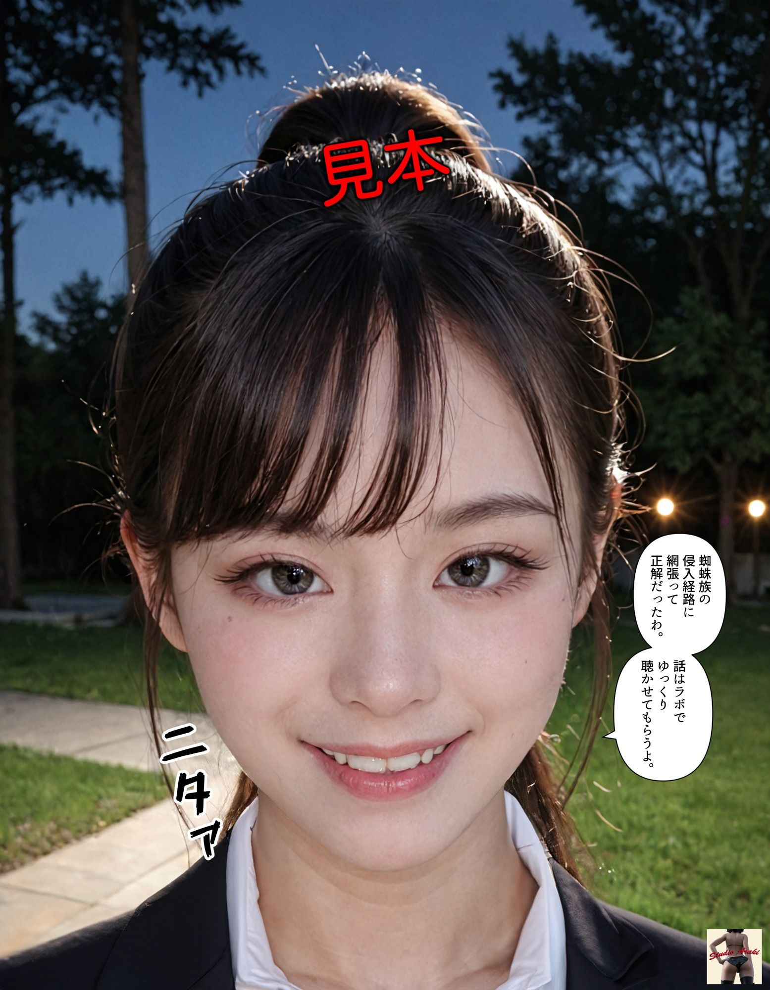 淫滅師 女郎蜘蛛ノ章二 サンプル4ページ目