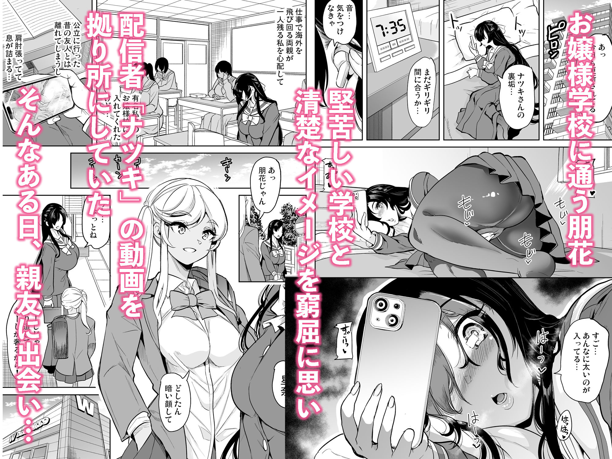 私がハメ撮り裏垢にハマった理由 サンプル1ページ目