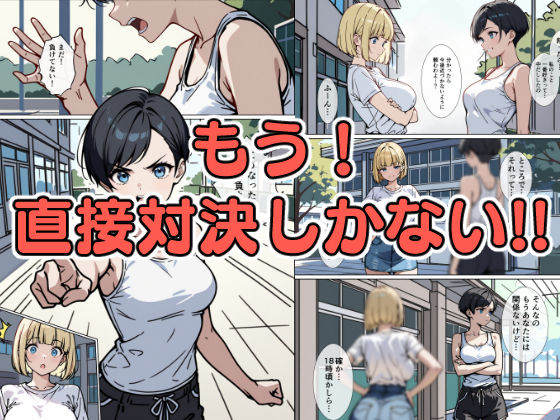 女の戦いチンポ争奪！ 野球部女子選手VSチア！ サンプル7ページ目
