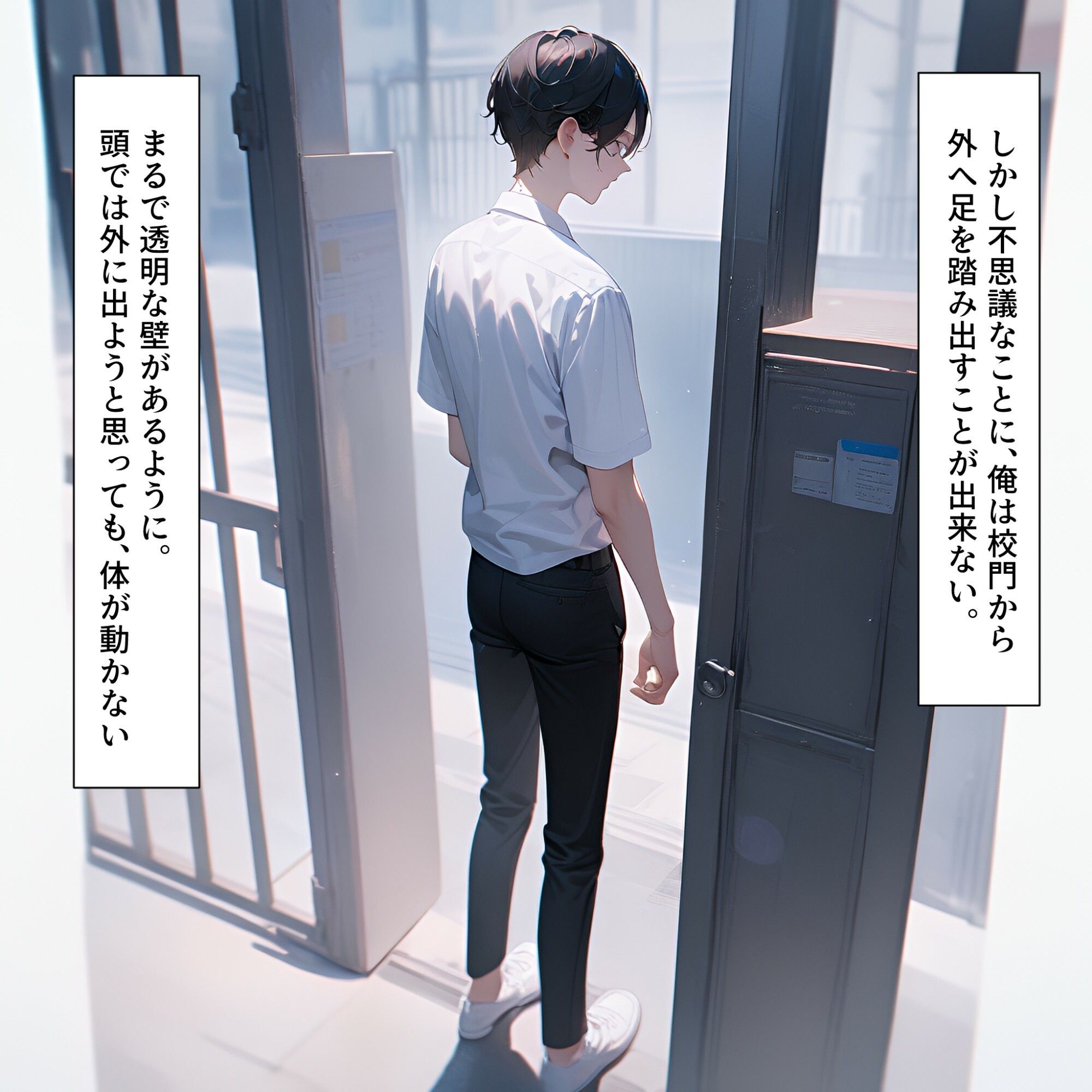 時が止まった学校で7 サンプル2ページ目