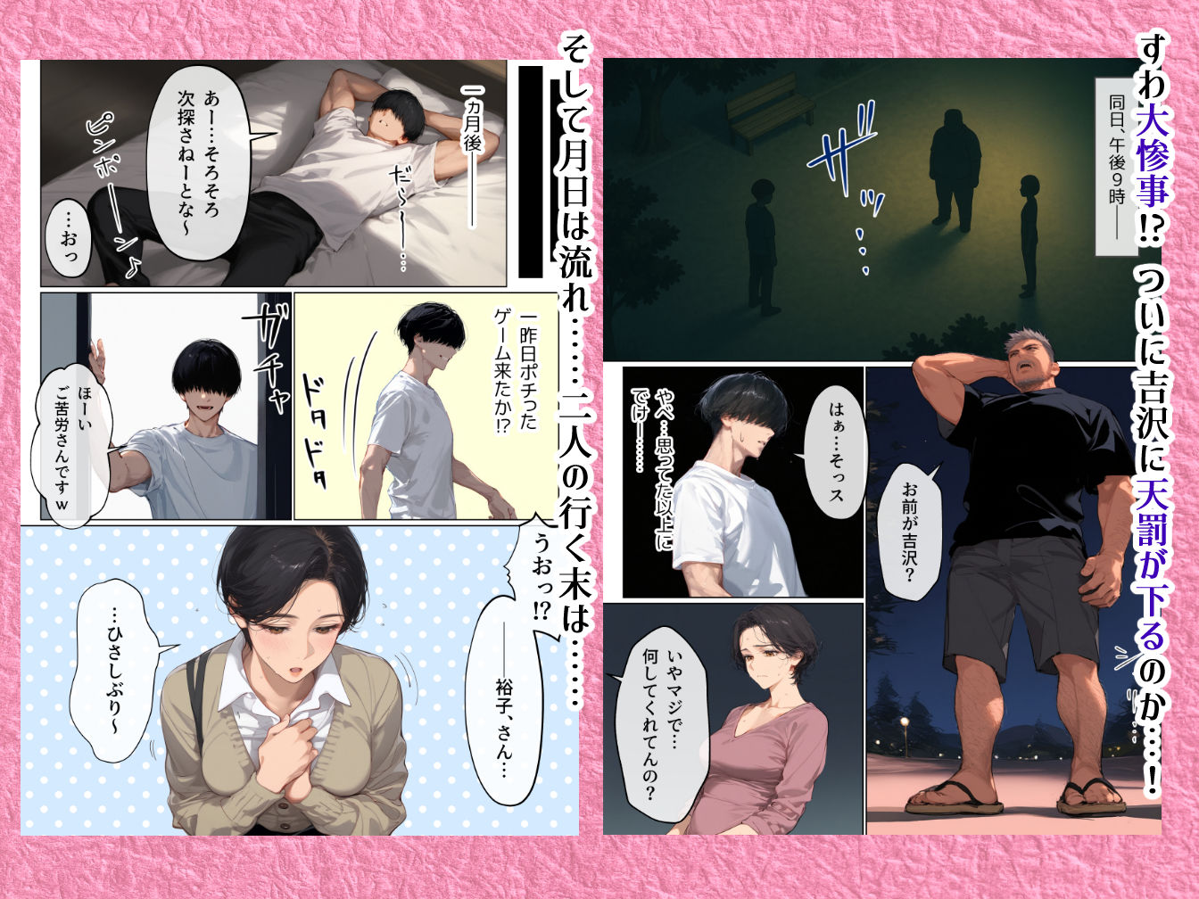 バ先のパート主婦（41）とセフレになったので週三で濃厚変態セックスを仕込んだら乳首ピアスと肛門で発情するド変態主婦になった話 サンプル8ページ目