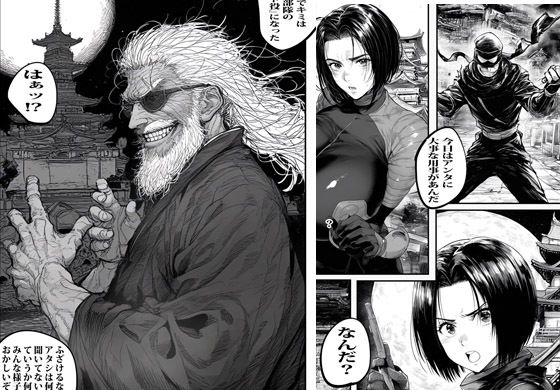 ごく普通の人妻は本当は古の魔忍者で思わぬスケベな任務を担当することになった サンプル4ページ目