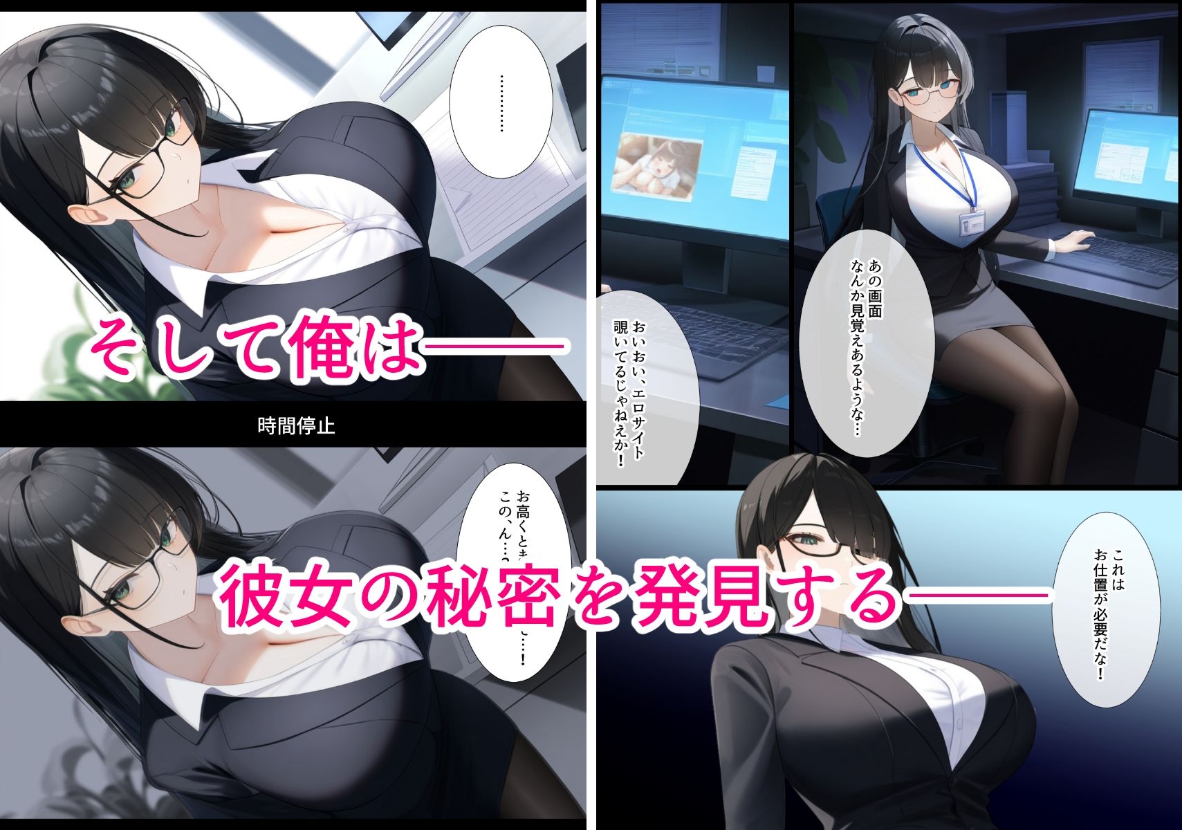【朗報】時間停止アプリ、本物だった。 サンプル7ページ目