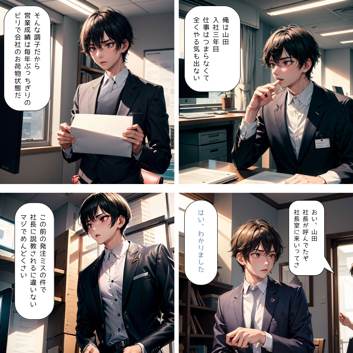 底辺社員の俺が、強気な女社長の弱みを握ってイラマ制圧に成功した話 サンプル1ページ目