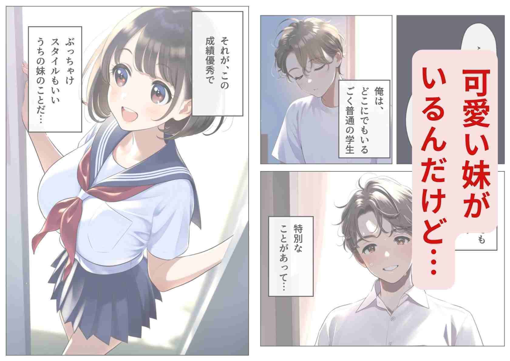 妹にすでに童貞を奪われていることを俺はまだ知らない サンプル1ページ目