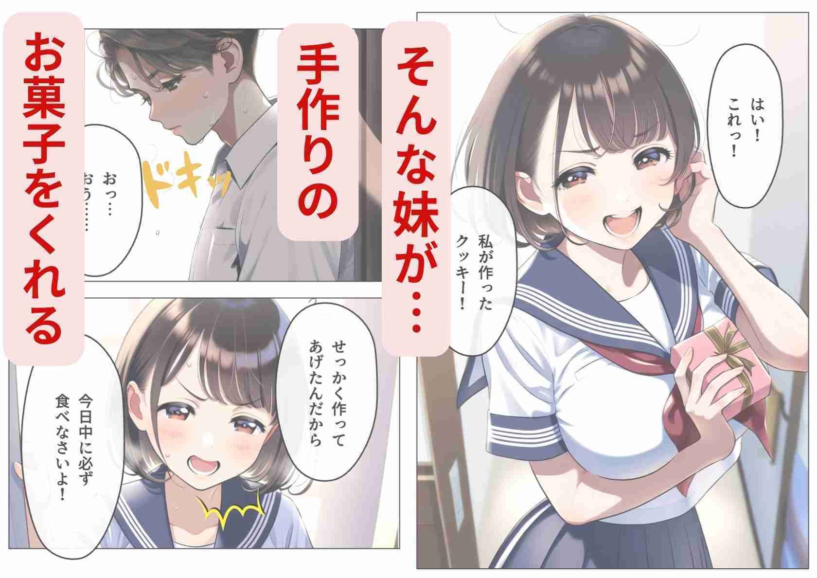 妹にすでに童貞を奪われていることを俺はまだ知らない サンプル3ページ目