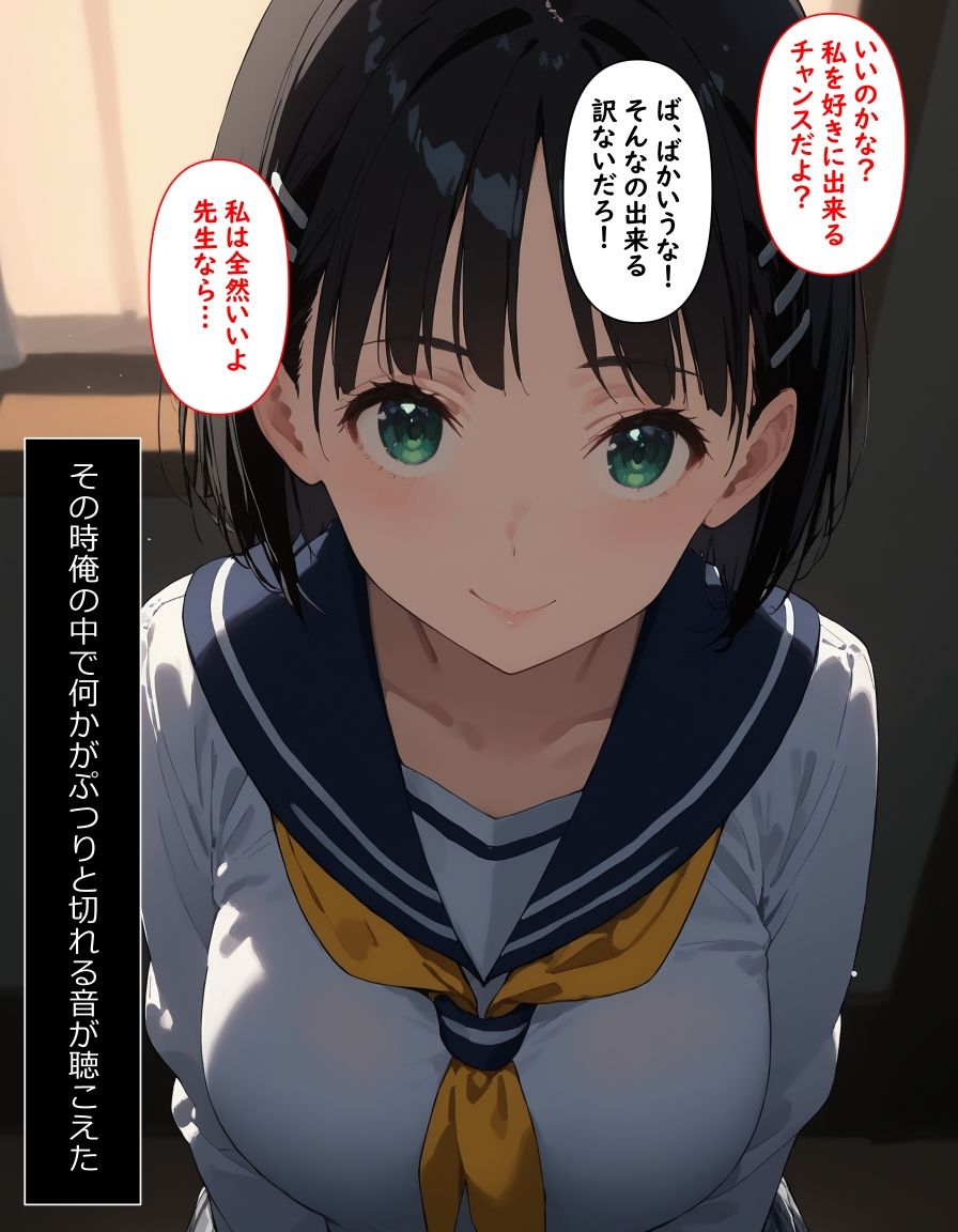 直葉と汗だく種付けセッ〇ス サンプル1ページ目