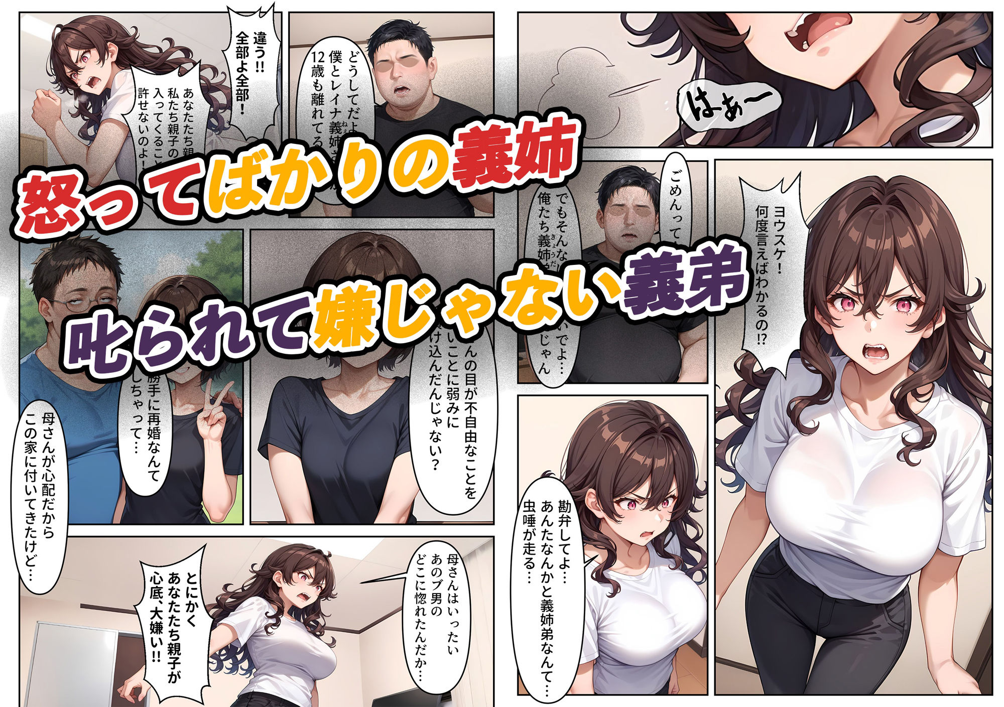 義姉さんに叱られる、その瞬間が愛おしい サンプル1ページ目