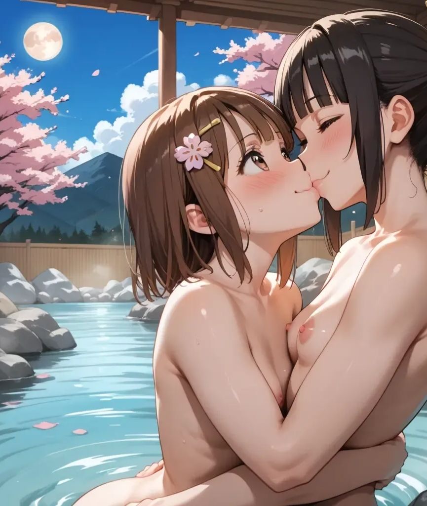 けいおんの澪（みお）が大好きな平沢唯（ひらさわゆい）が律（りつ）と歌詞合戦 in温泉 サンプル4ページ目
