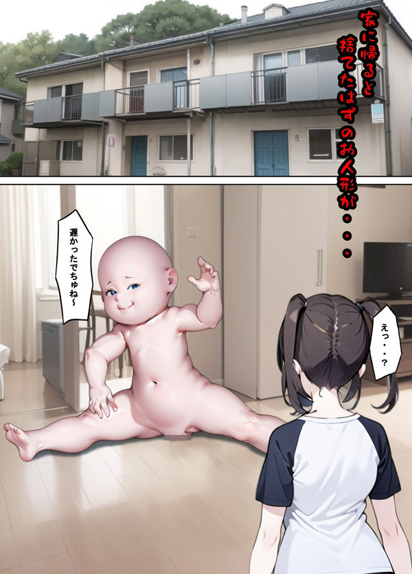 人形遊び サンプル1ページ目