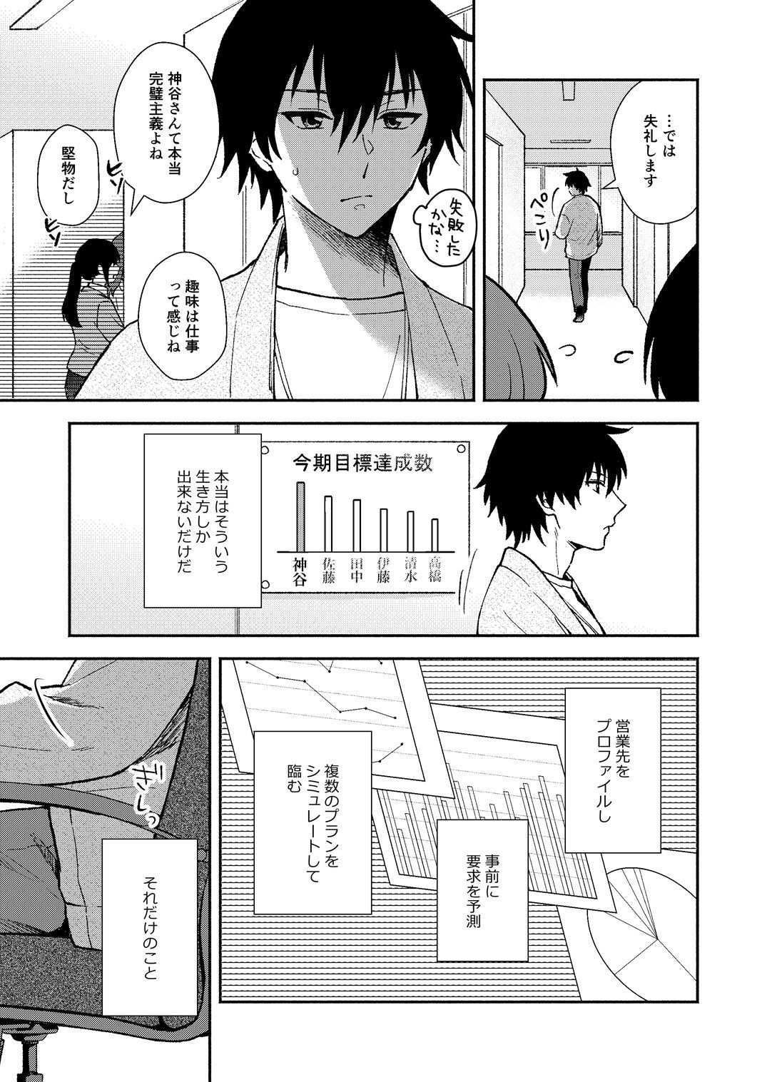 後輩ギャルが札束デッキで子○を煽り散らすクソカスカードゲーマーだった件 サンプル3ページ目
