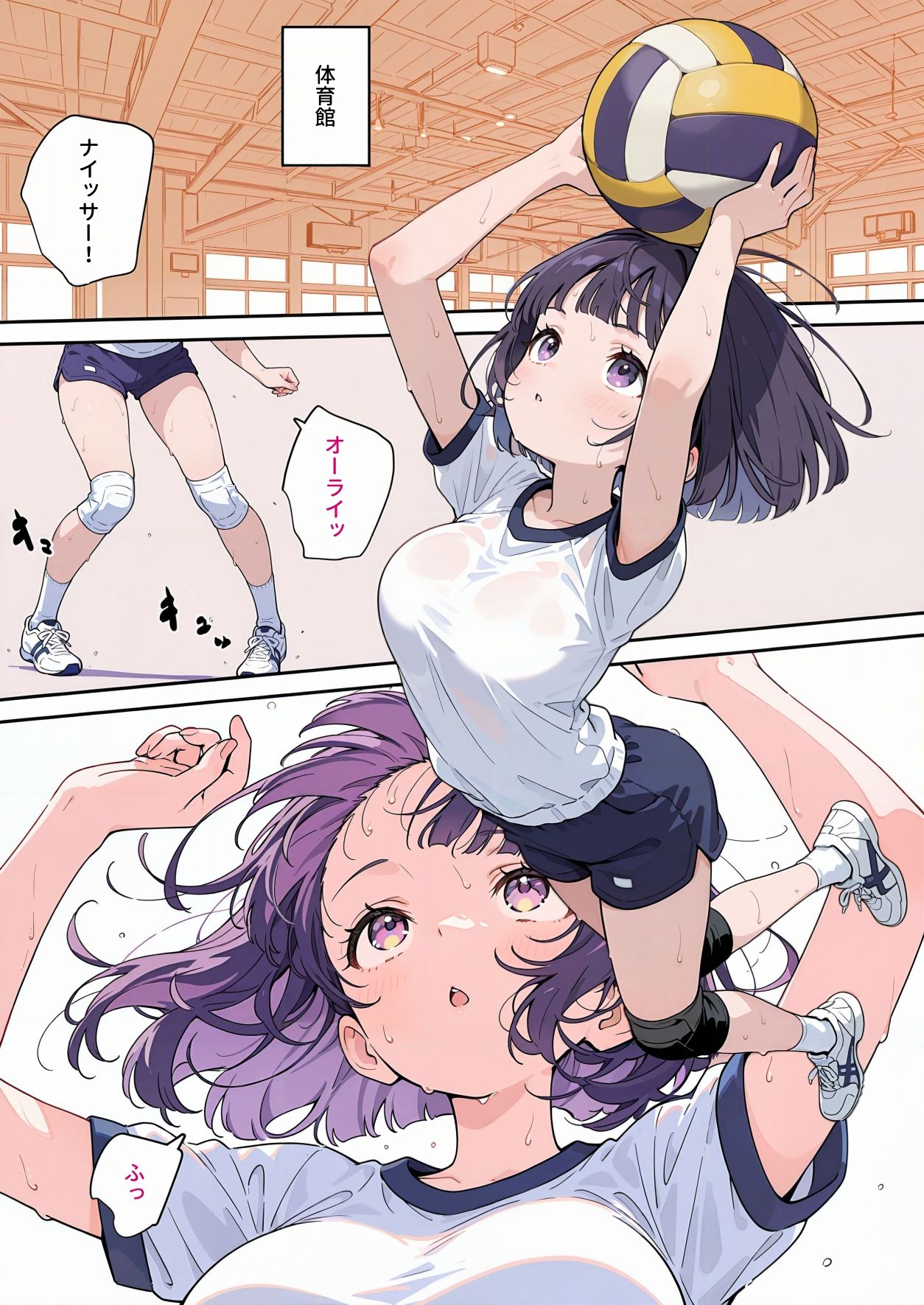 最高のオナホをつくろう〜部活少女催●マッサージ編〜 サンプル1ページ目