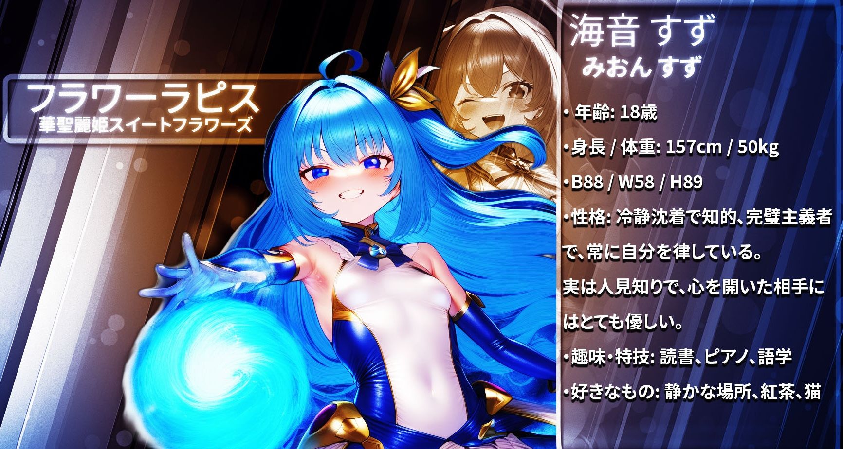 華聖麗姫スイートフラワーズ 2 〜悪堕ちの連鎖・淫濁に沈む麗姫〜 サンプル1ページ目