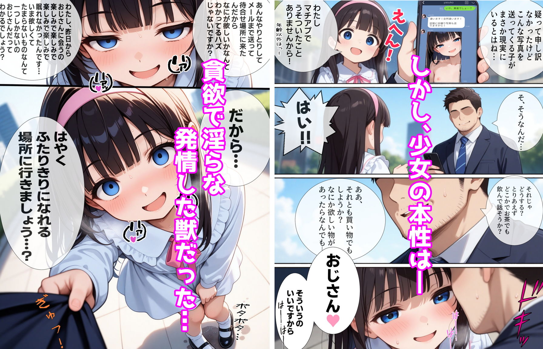 いのせんとびっち サンプル2ページ目