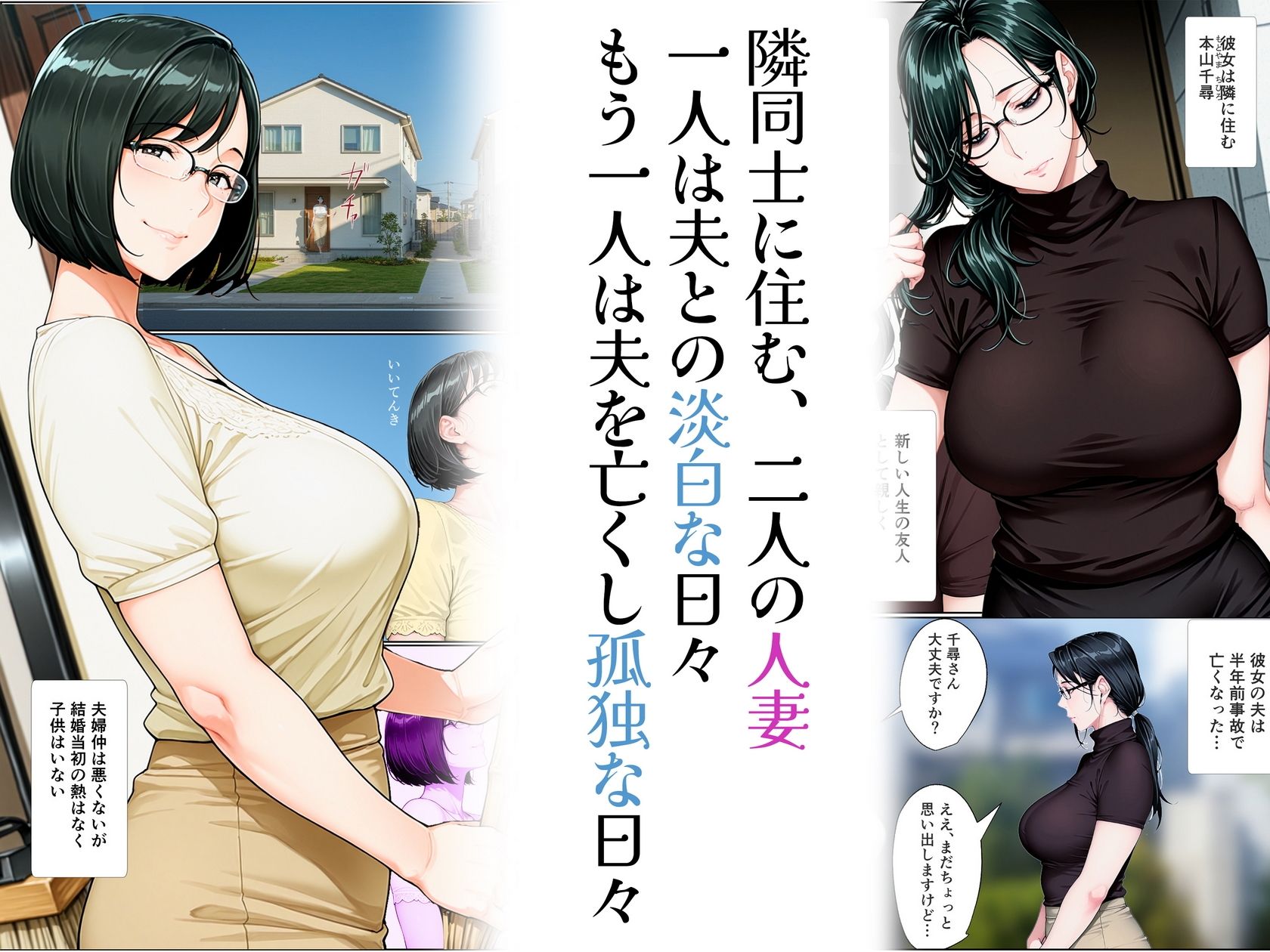不貞妻つながり サンプル1ページ目