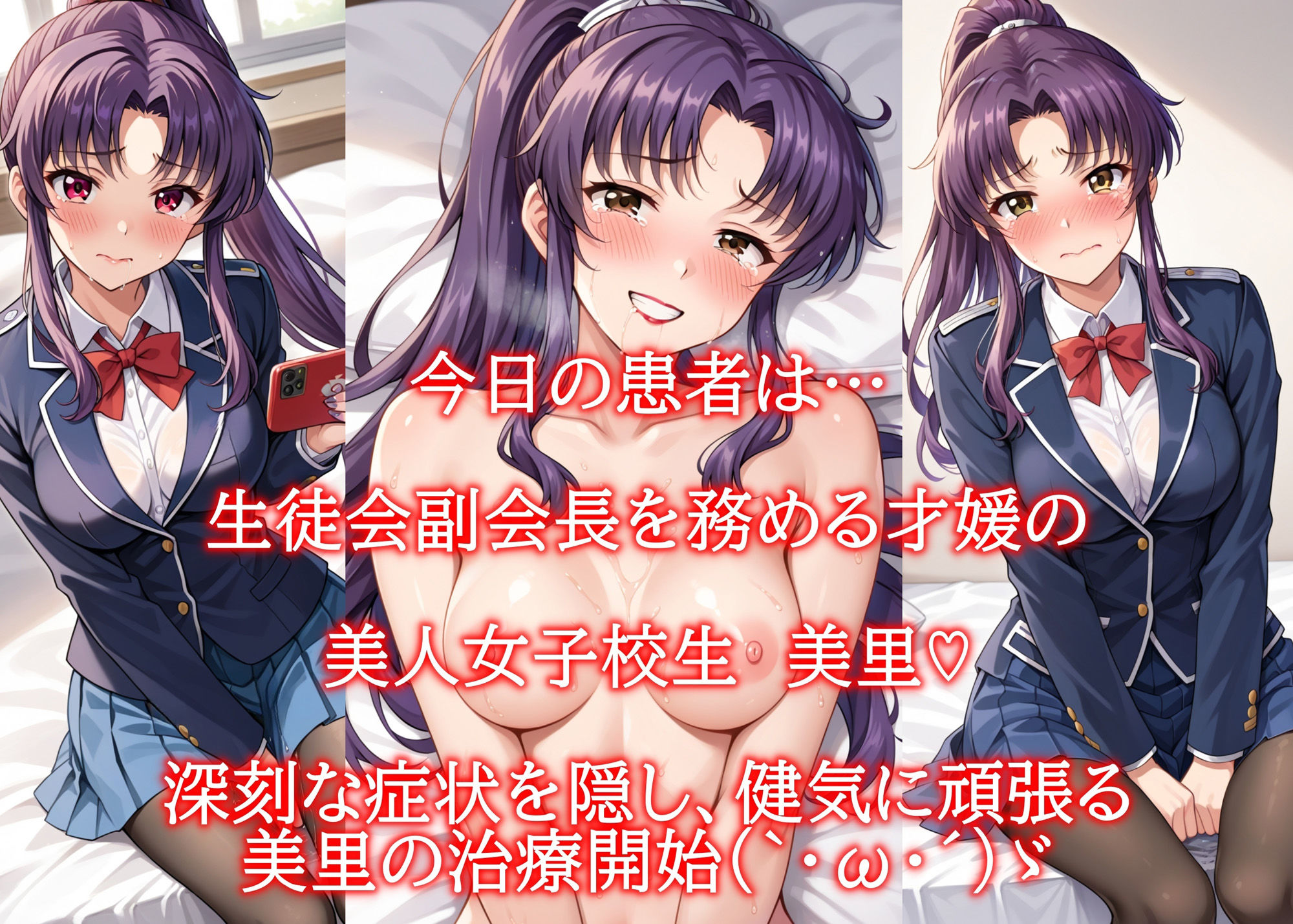 名門女子校の悩める女子校生マル秘治療 大作戦 美里の場合 サンプル1ページ目