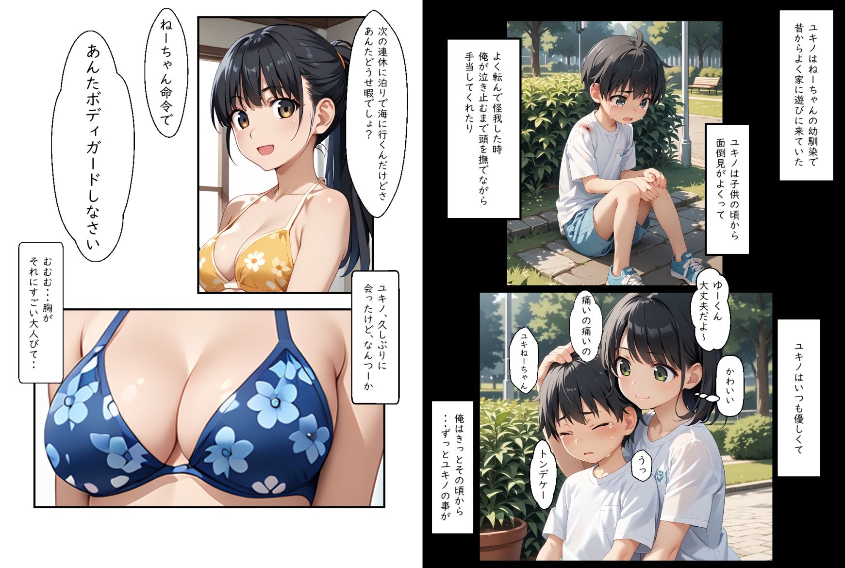 ずっとまえから サンプル2ページ目