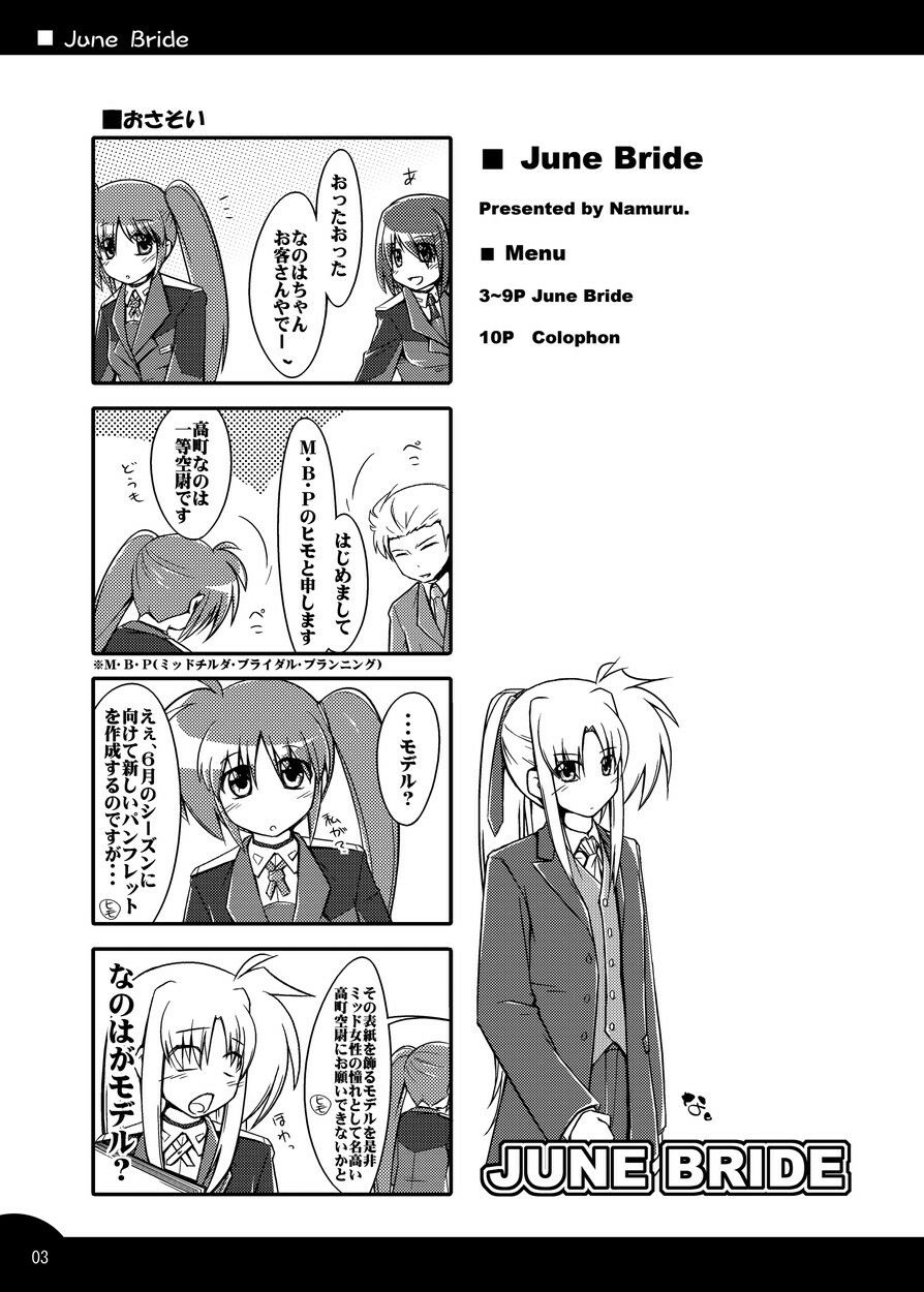 なのは本11冊セット サンプル5ページ目
