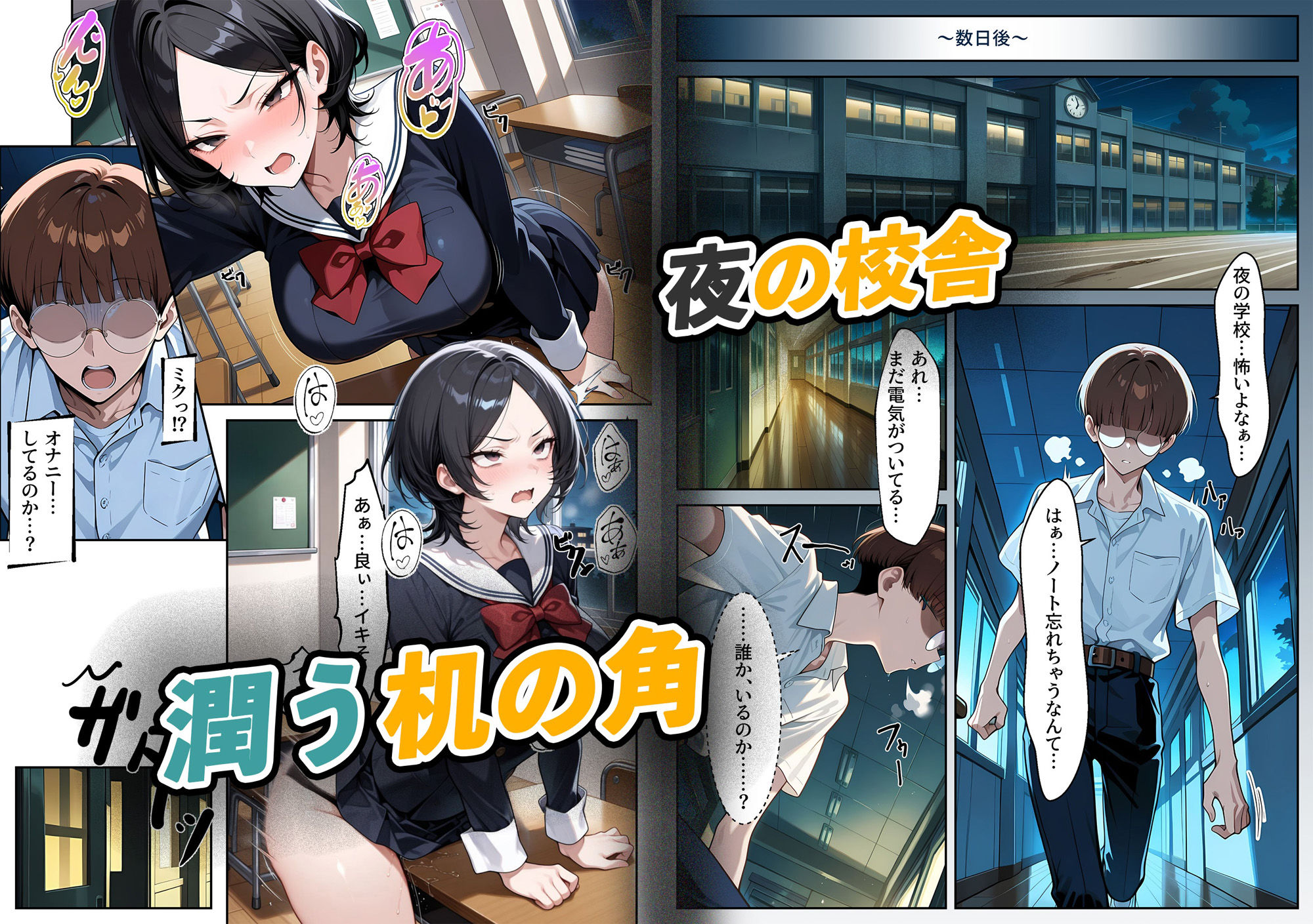 最悪委員長を堕とせ -陰キャ眼鏡男子、怪力の逆襲- サンプル3ページ目