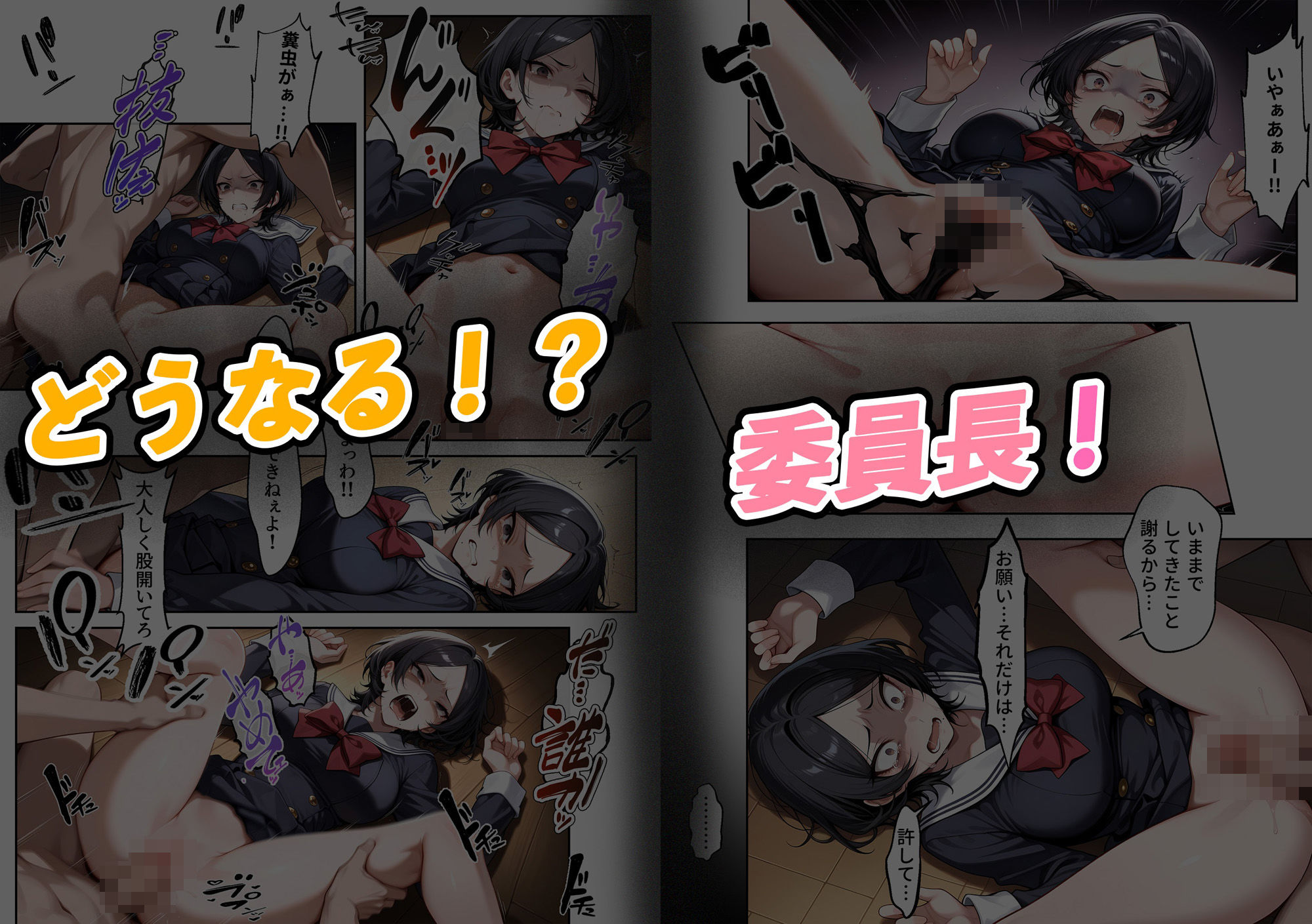 最悪委員長を堕とせ -陰キャ眼鏡男子、怪力の逆襲- サンプル7ページ目