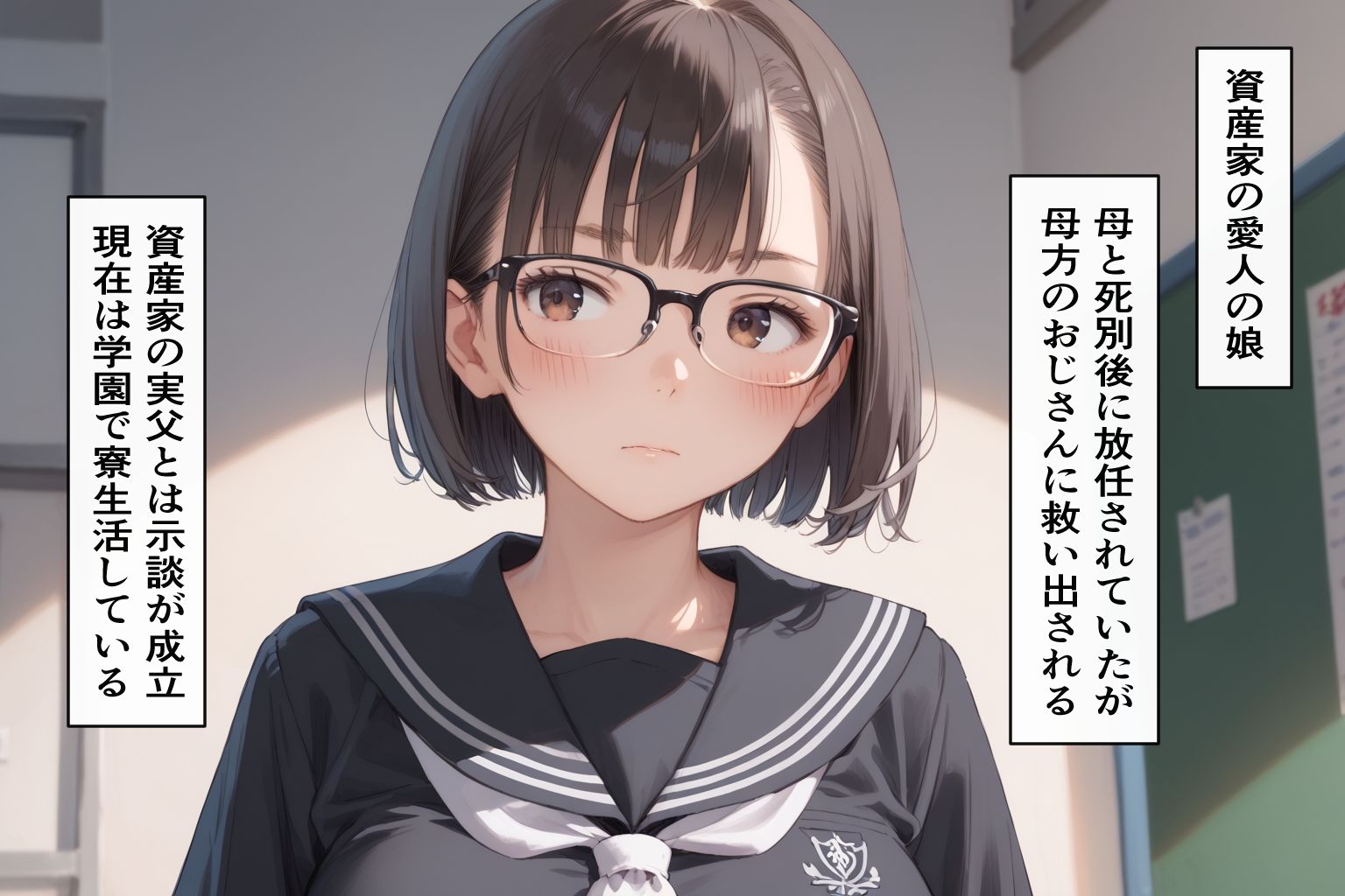 真冬のふたりぼっち サンプル1ページ目