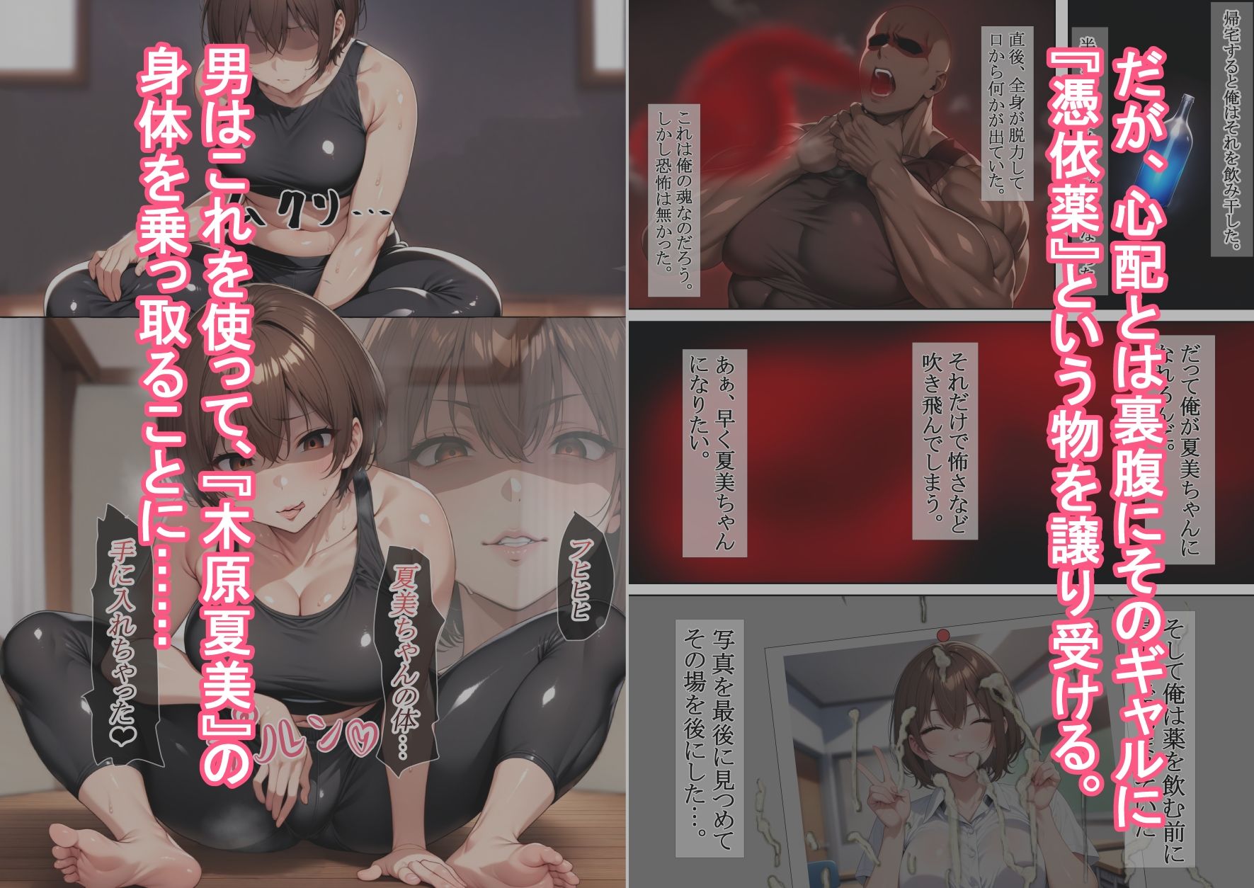 憑依薬3 サンプル2ページ目