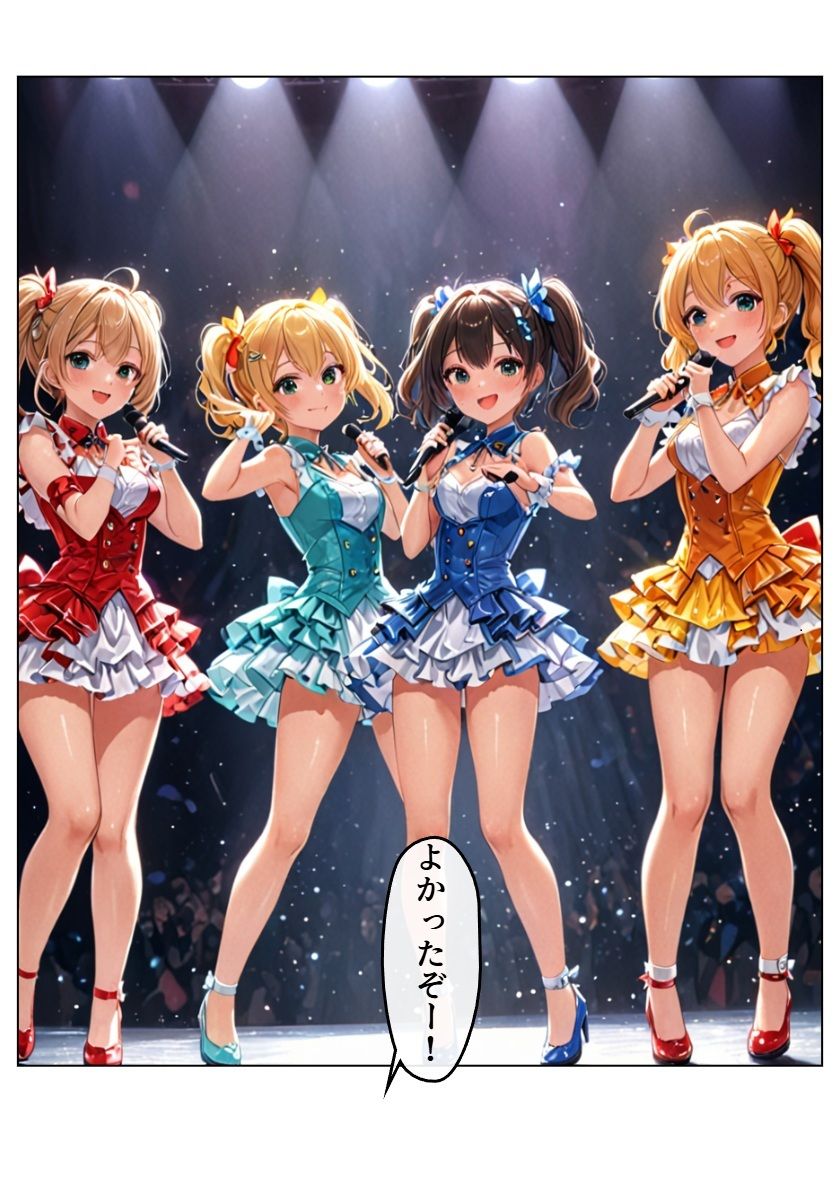 アイドル三国時代VII サンプル2ページ目