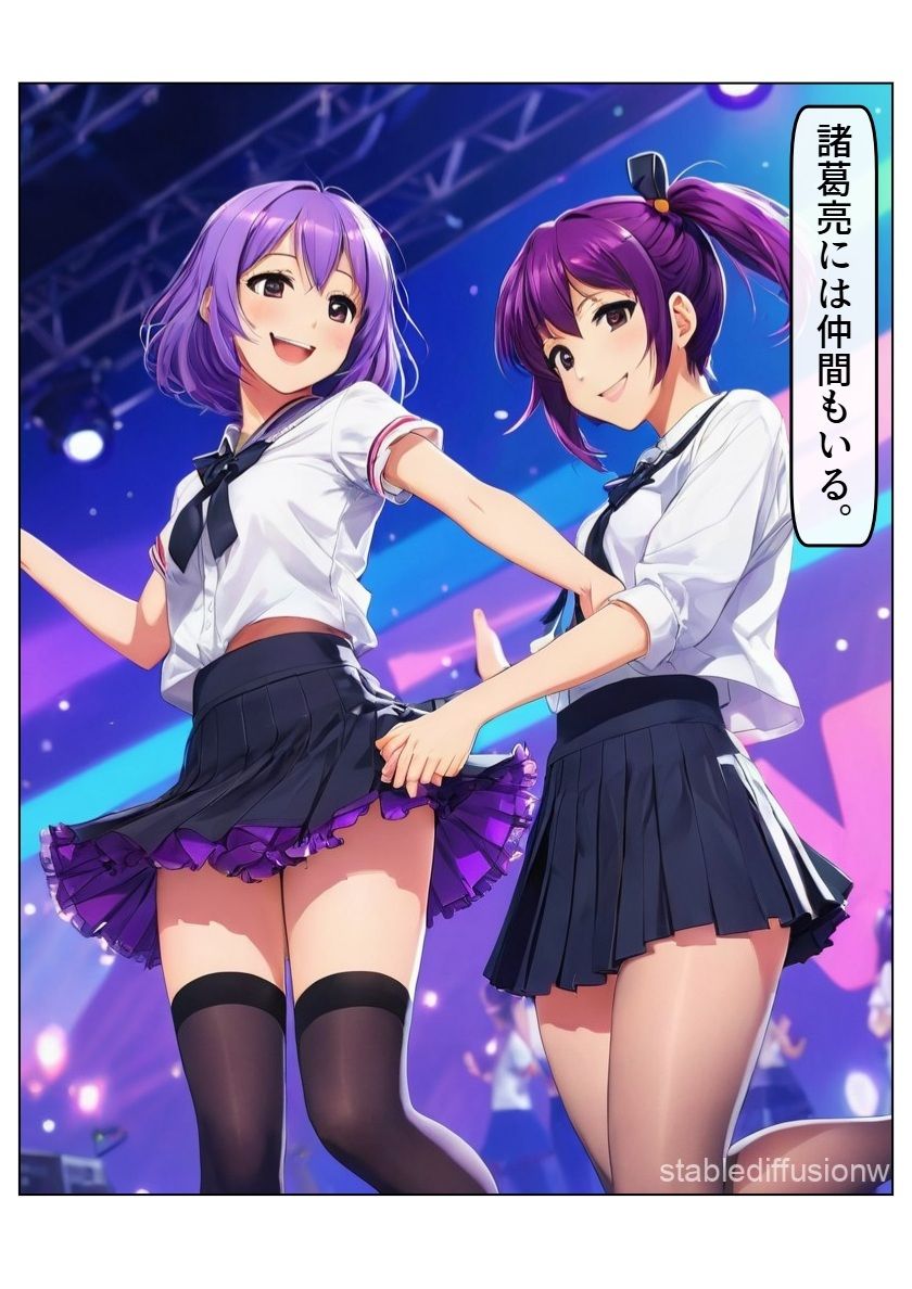 アイドル三国時代IX 紫 サンプル1ページ目