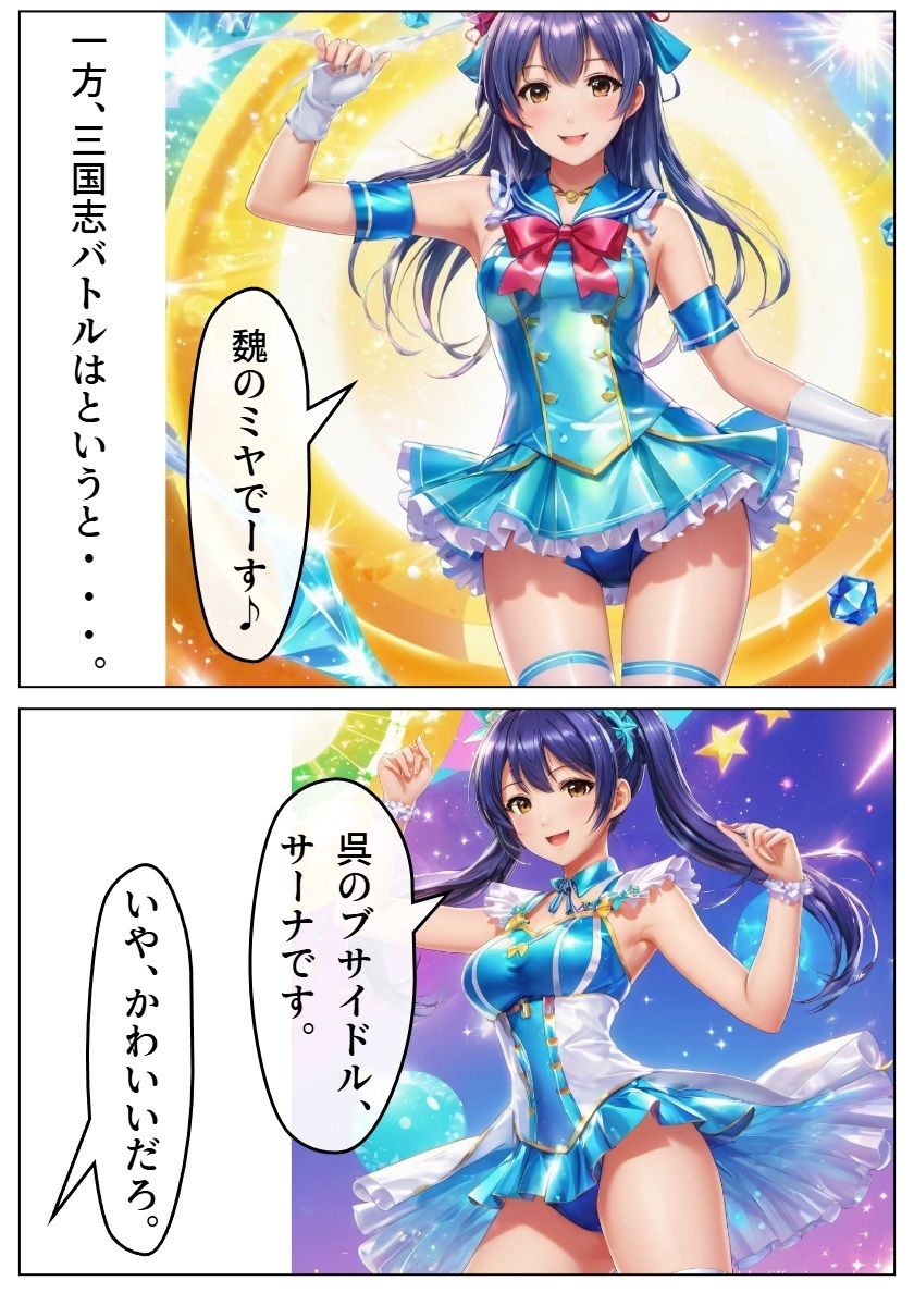 アイドル三国時代IX 紫 サンプル2ページ目