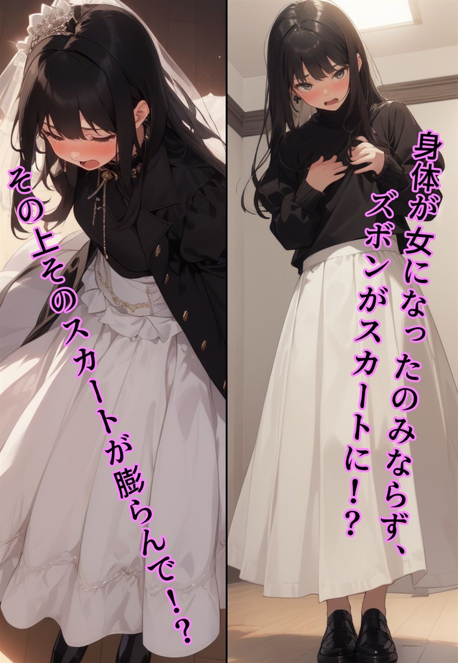 ブライド・ハウス〜入ったら「花嫁」化する物件に入居した男〜 サンプル3ページ目