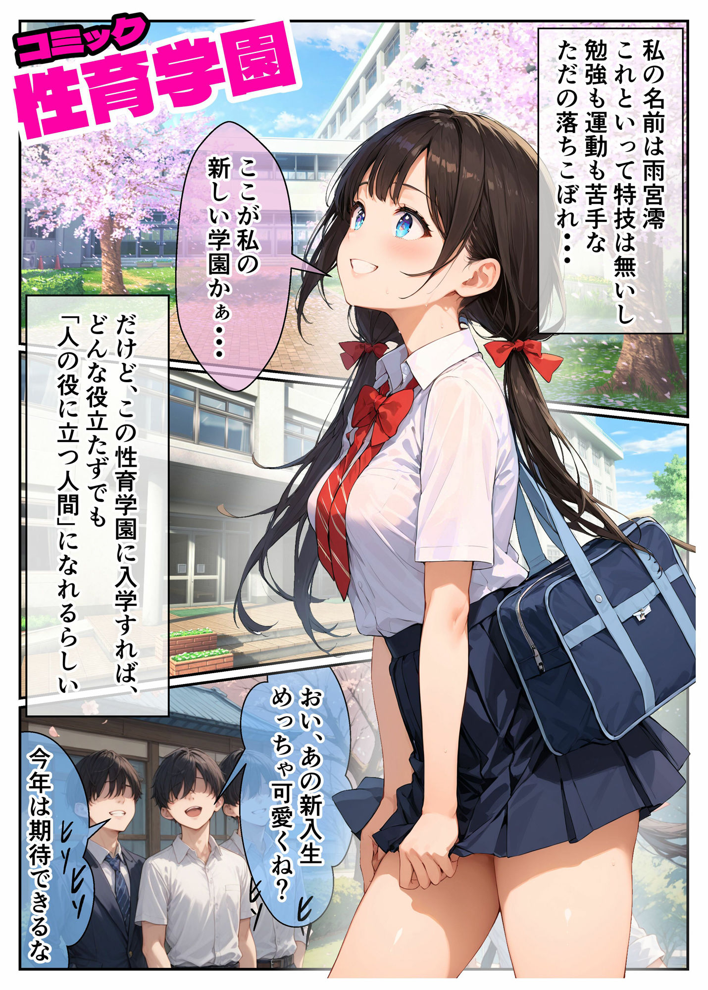 コミック性育学園〜新入生澪編〜性処理係なんて知りませんでした・・・ サンプル1ページ目