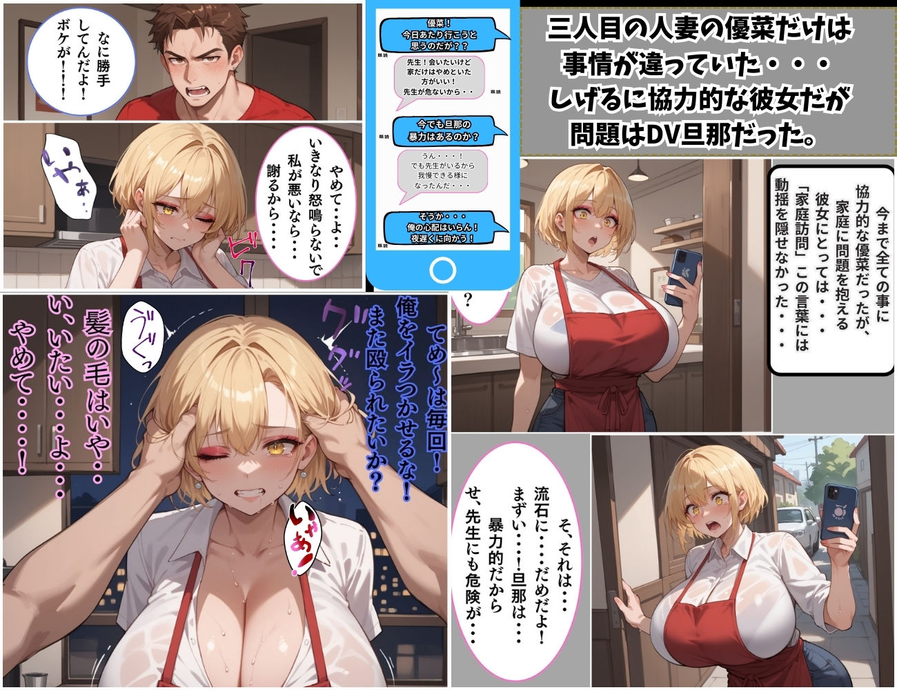 催●支配  人妻おっぱいバレー3 サンプル7ページ目