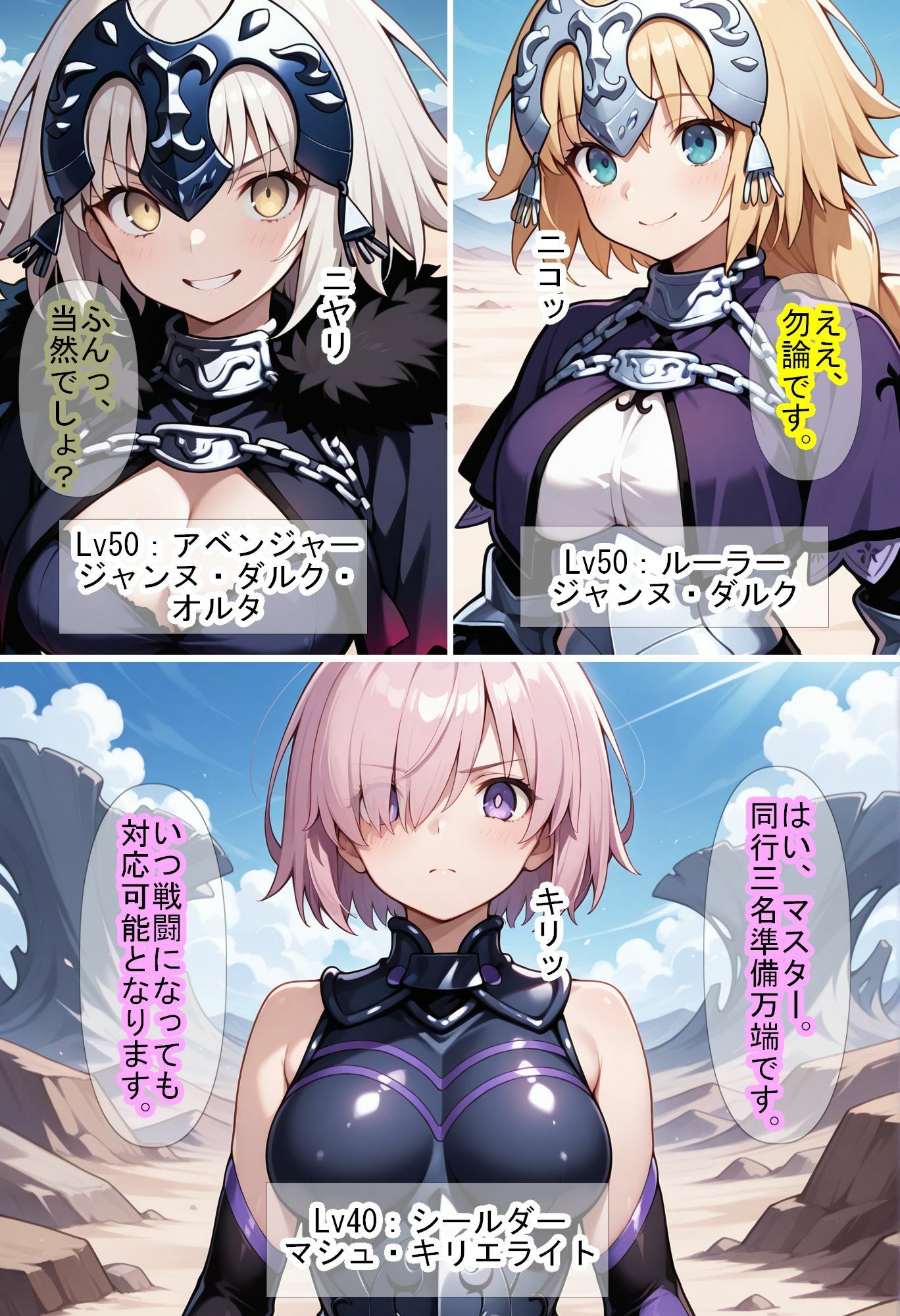 【F〇Oの世界に入ってしまったら？】〜女サーヴァントにエロい事し放題だった件〜 3 サンプル2ページ目
