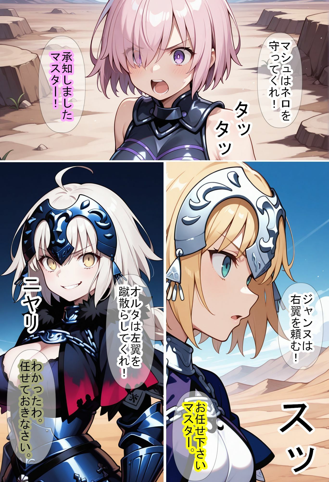 【F〇Oの世界に入ってしまったら？】〜女サーヴァントにエロい事し放題だった件〜 3 サンプル5ページ目