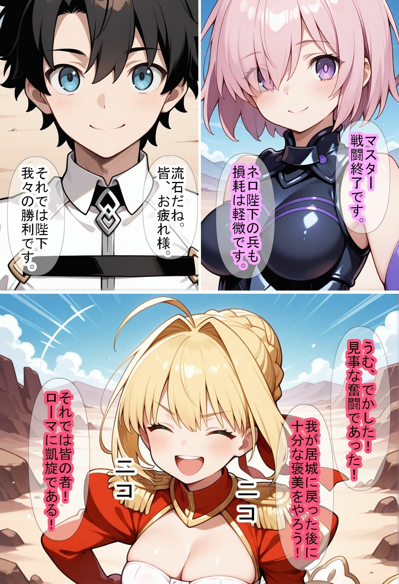 【F〇Oの世界に入ってしまったら？】〜女サーヴァントにエロい事し放題だった件〜 3 サンプル8ページ目