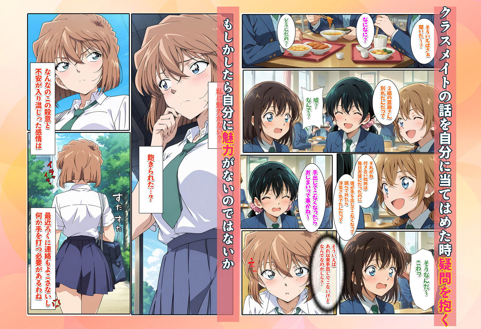 新・名探偵の三角関係2 サンプル2ページ目