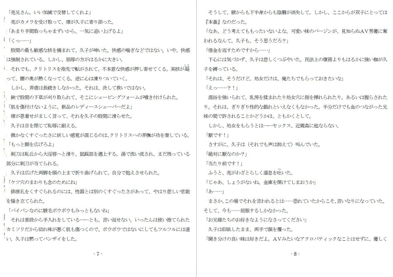 800万円のDVR:1淫虐調教編 サンプル4ページ目