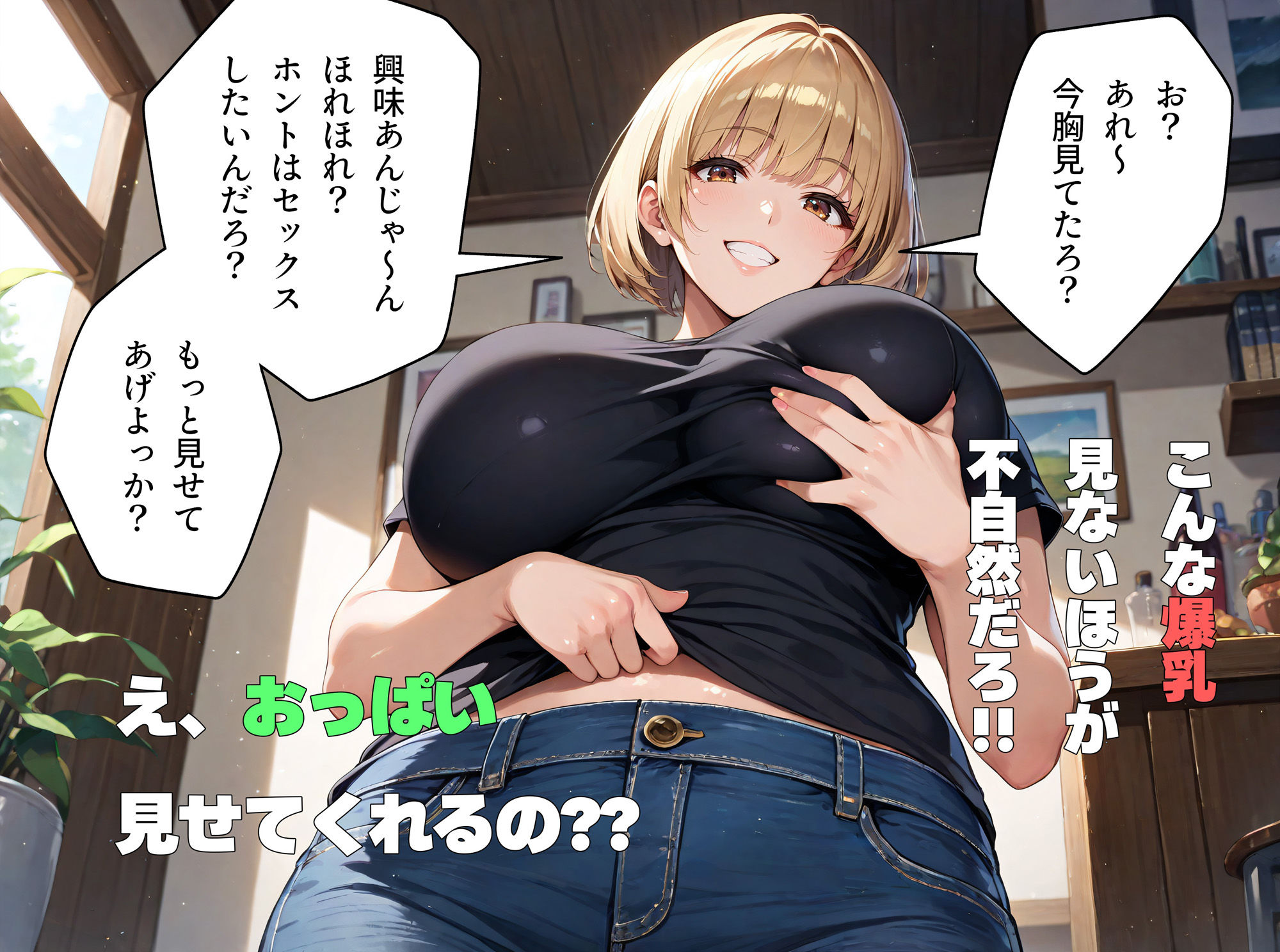 友達の爆乳ヤンママに童貞奪われた サンプル3ページ目