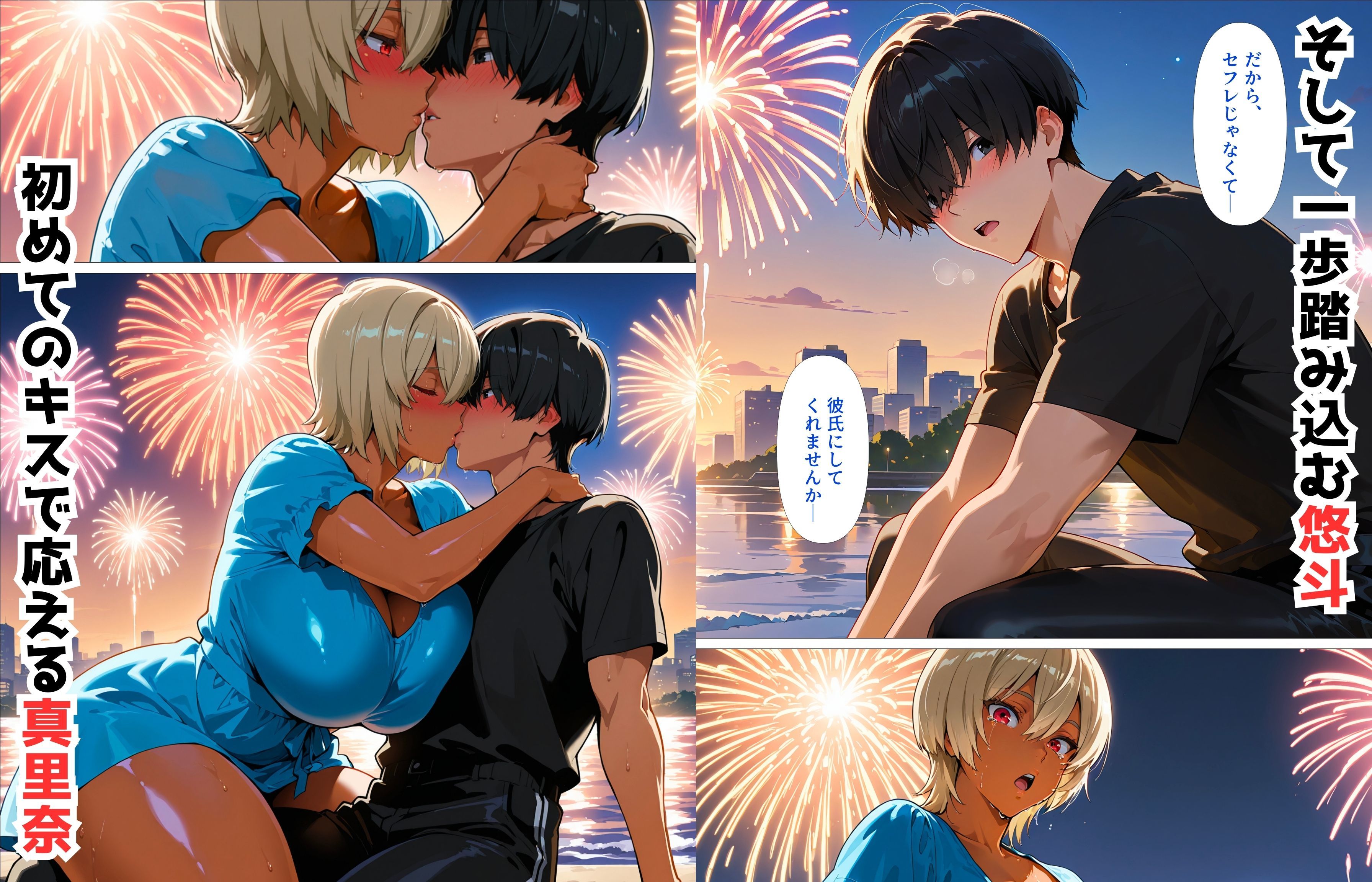 【悲報】幼馴染（ギャル）との肉体関係、全然割り切れずガチ恋堕ちした件 サンプル8ページ目