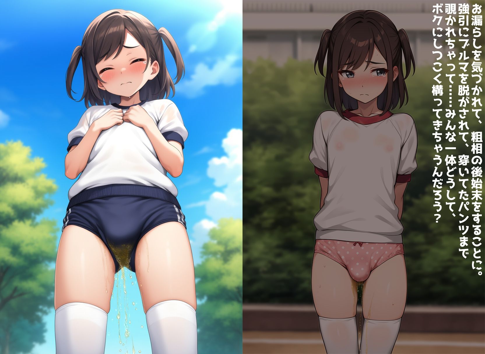 女学園で男の娘をお漏らし調教中 サンプル3ページ目