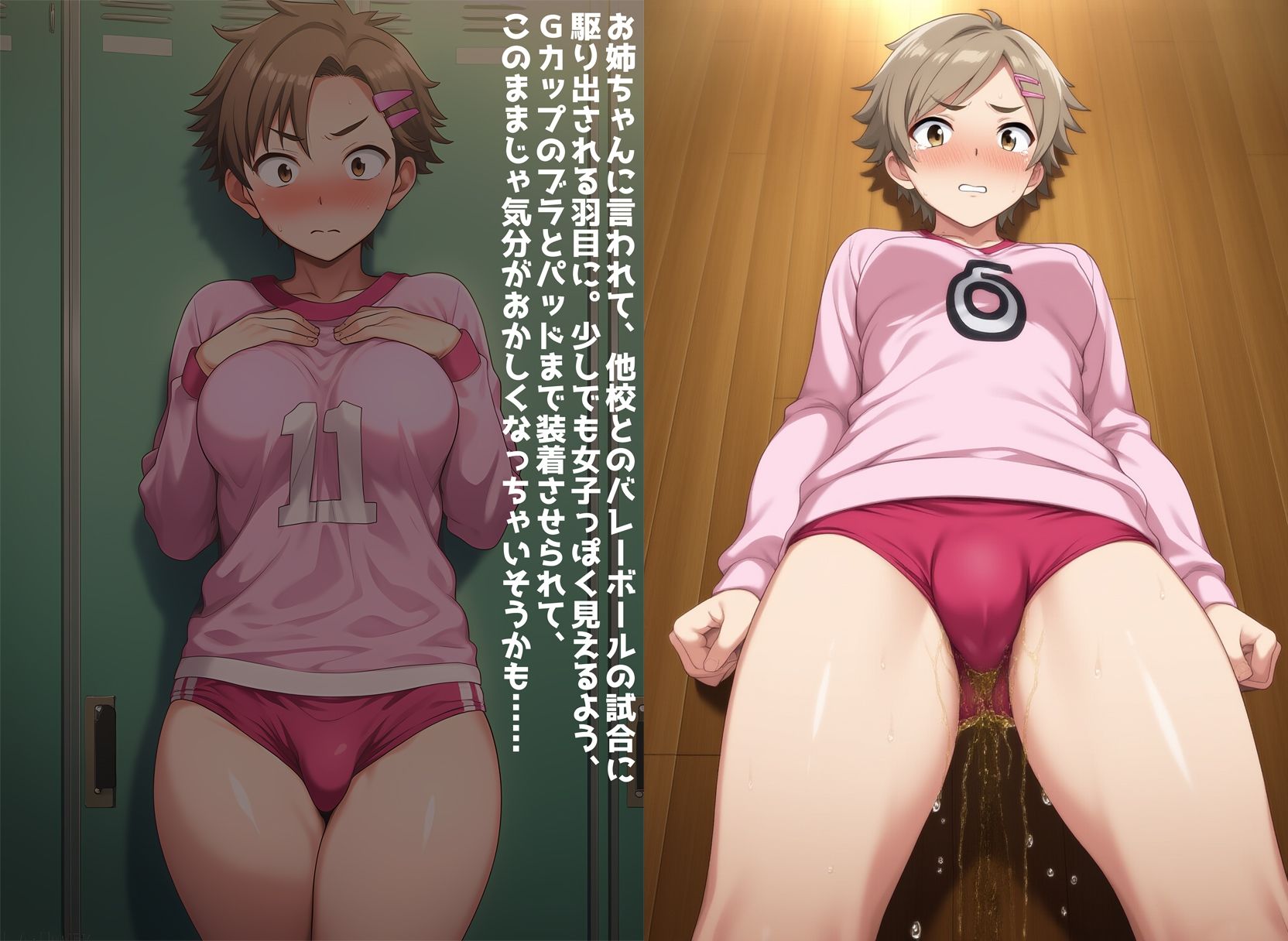女学園で男の娘をお漏らし調教中 サンプル10ページ目