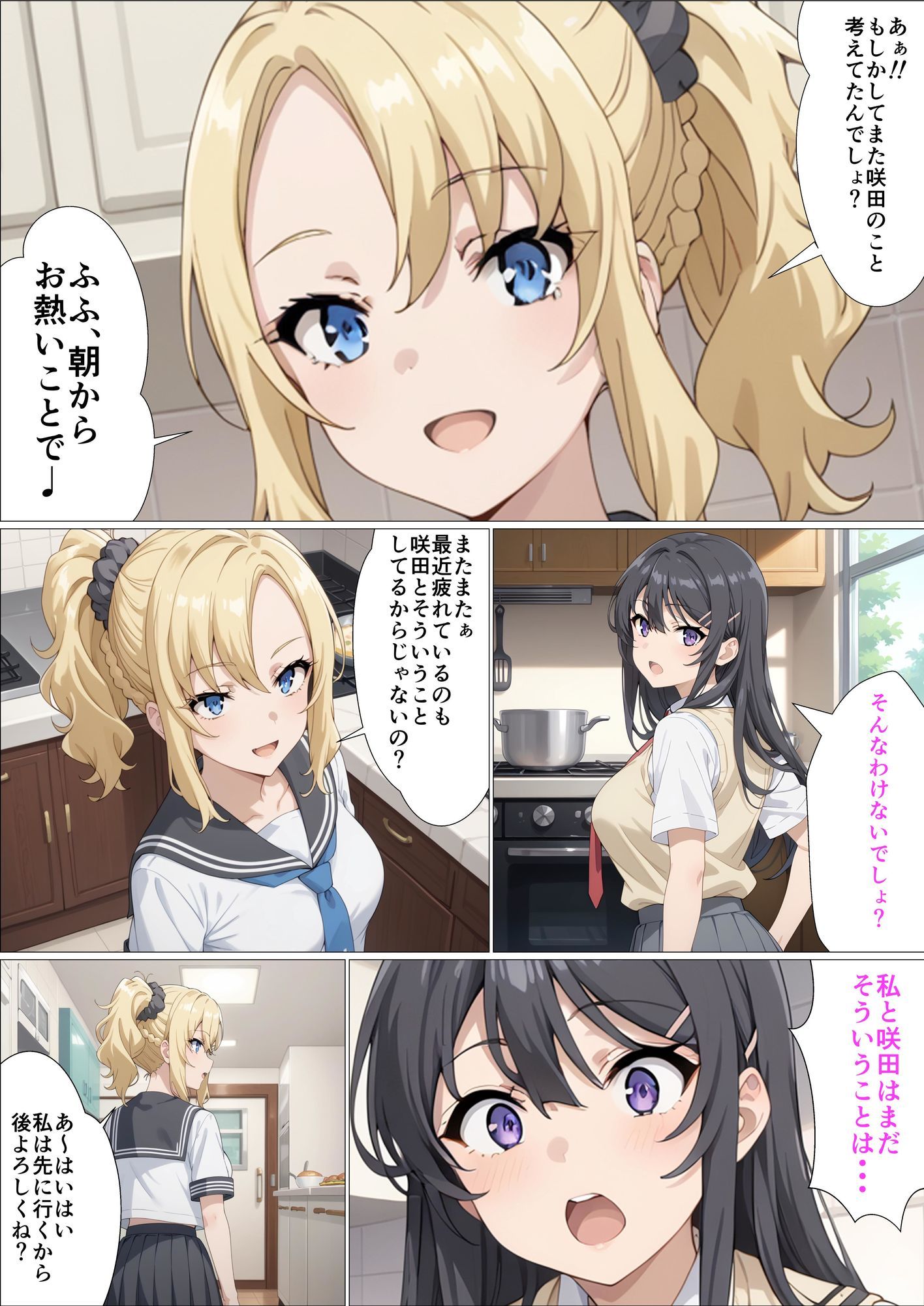 黒髪ロングJKの催●〜桜島麻衣編〜 サンプル5ページ目