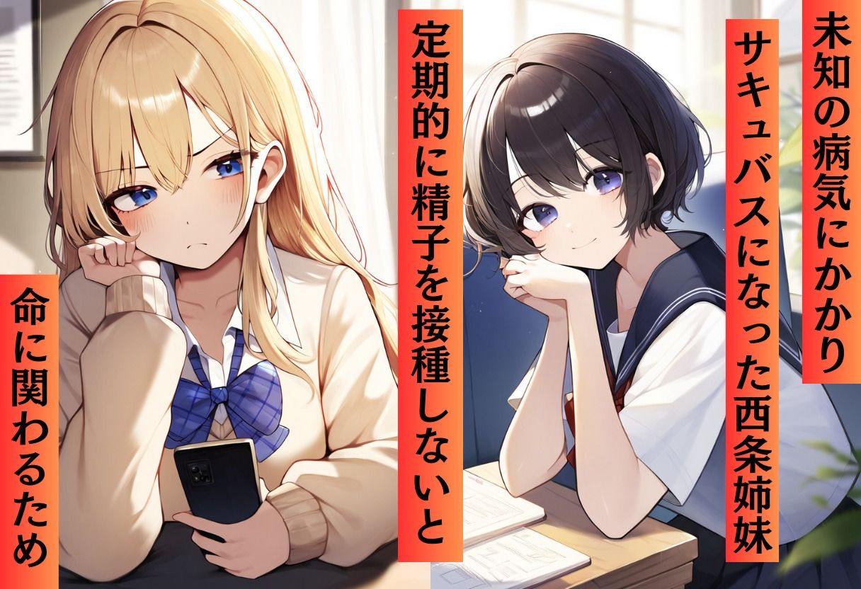 サキュバス姉妹のブランチ サンプル1ページ目