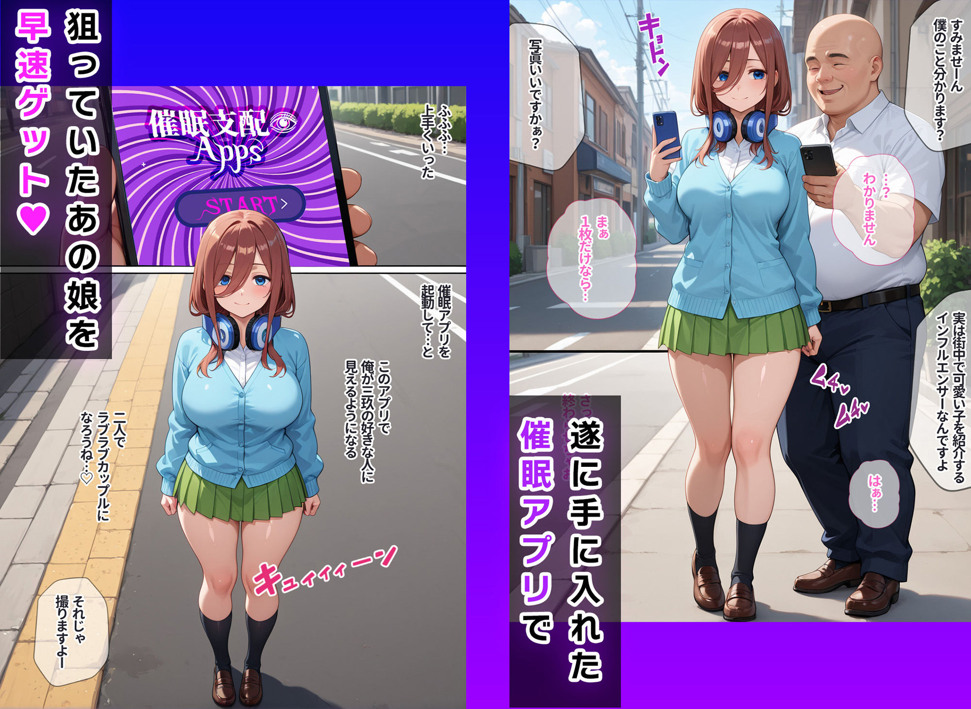 催●花嫁-五等分◯花嫁 中◯三玖編  【フルカラーコミック版】 サンプル2ページ目