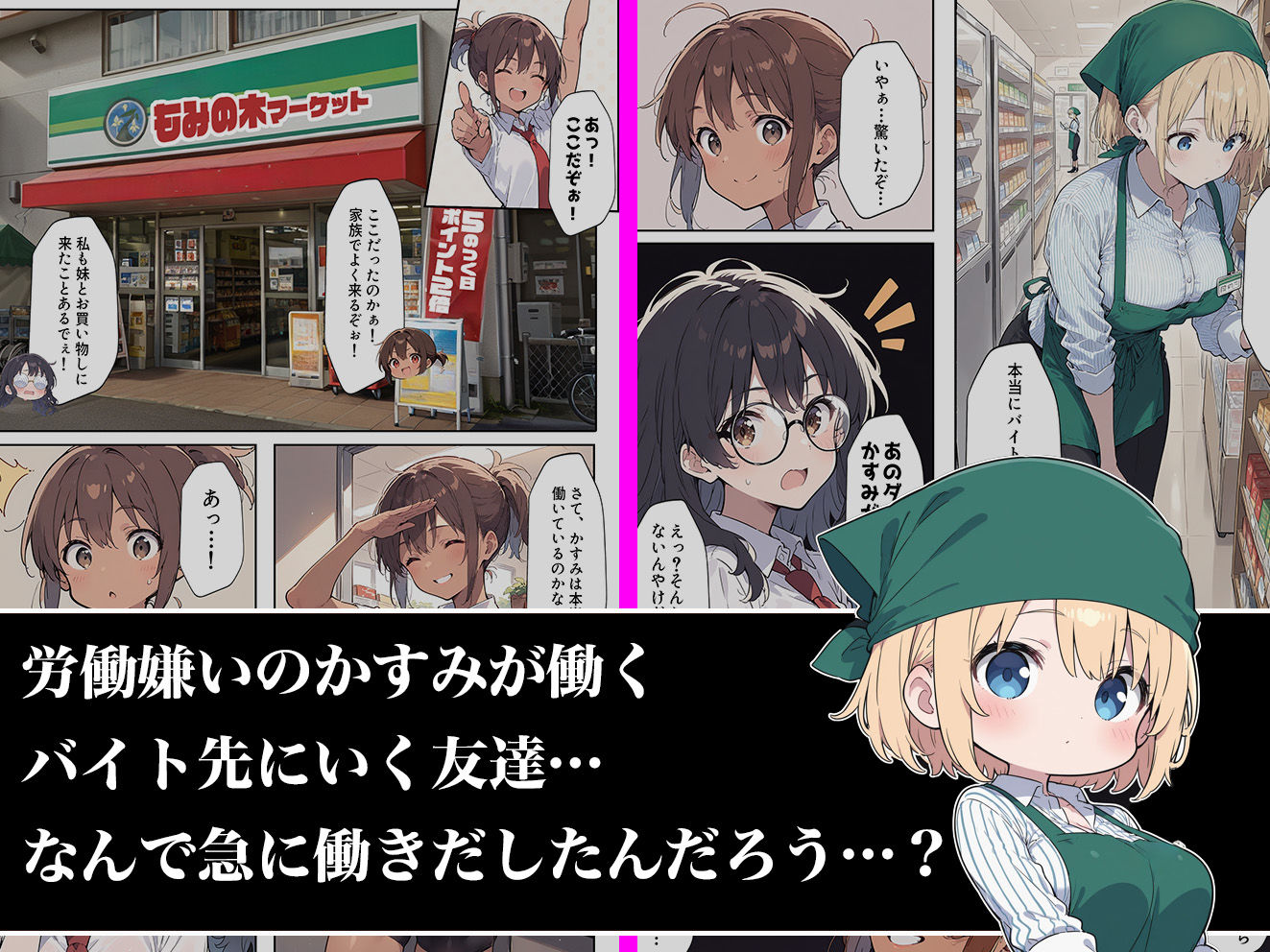 俺の前だとド変態になる金髪ギャルの話 サンプル2ページ目